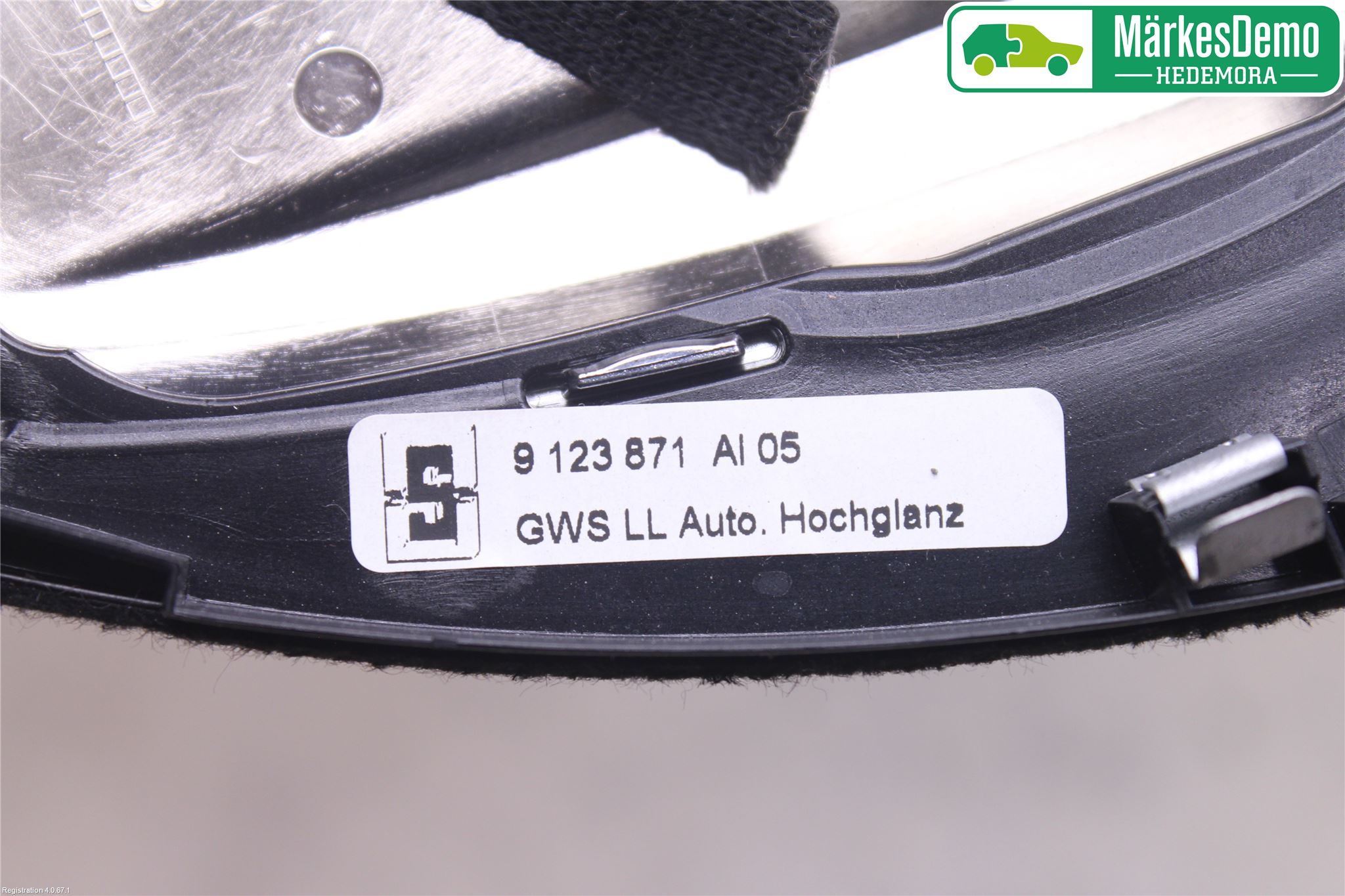 BMW 5 E60/61 Sed/Tou 02-10 Inredning Sarg Växelspak