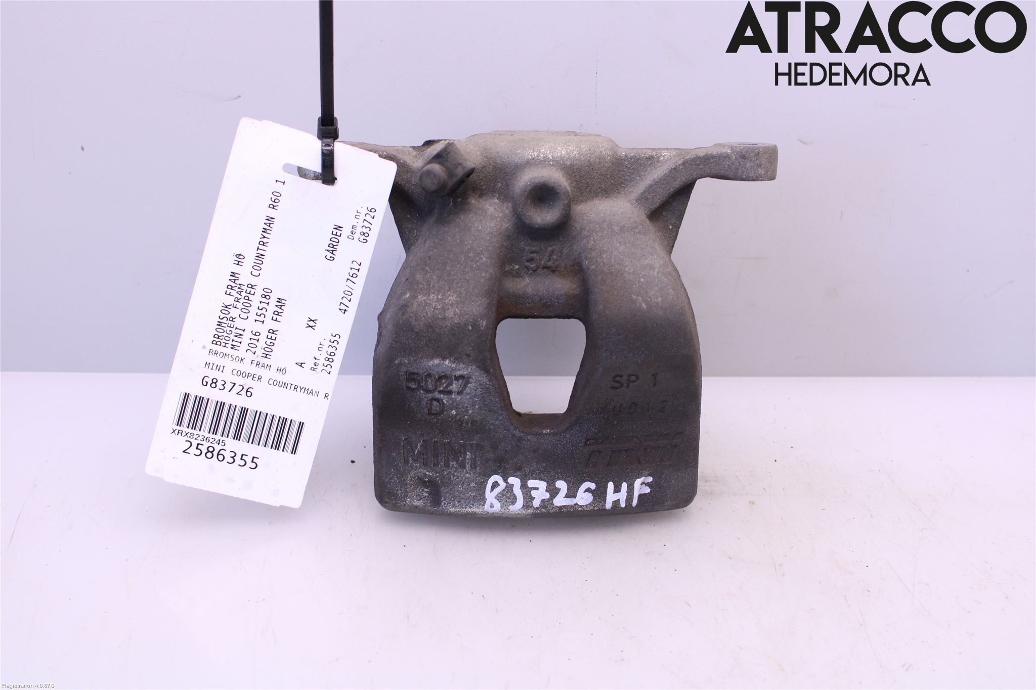 Mini COUNTRYMAN R60 11-16 Bromsok Fram Höger