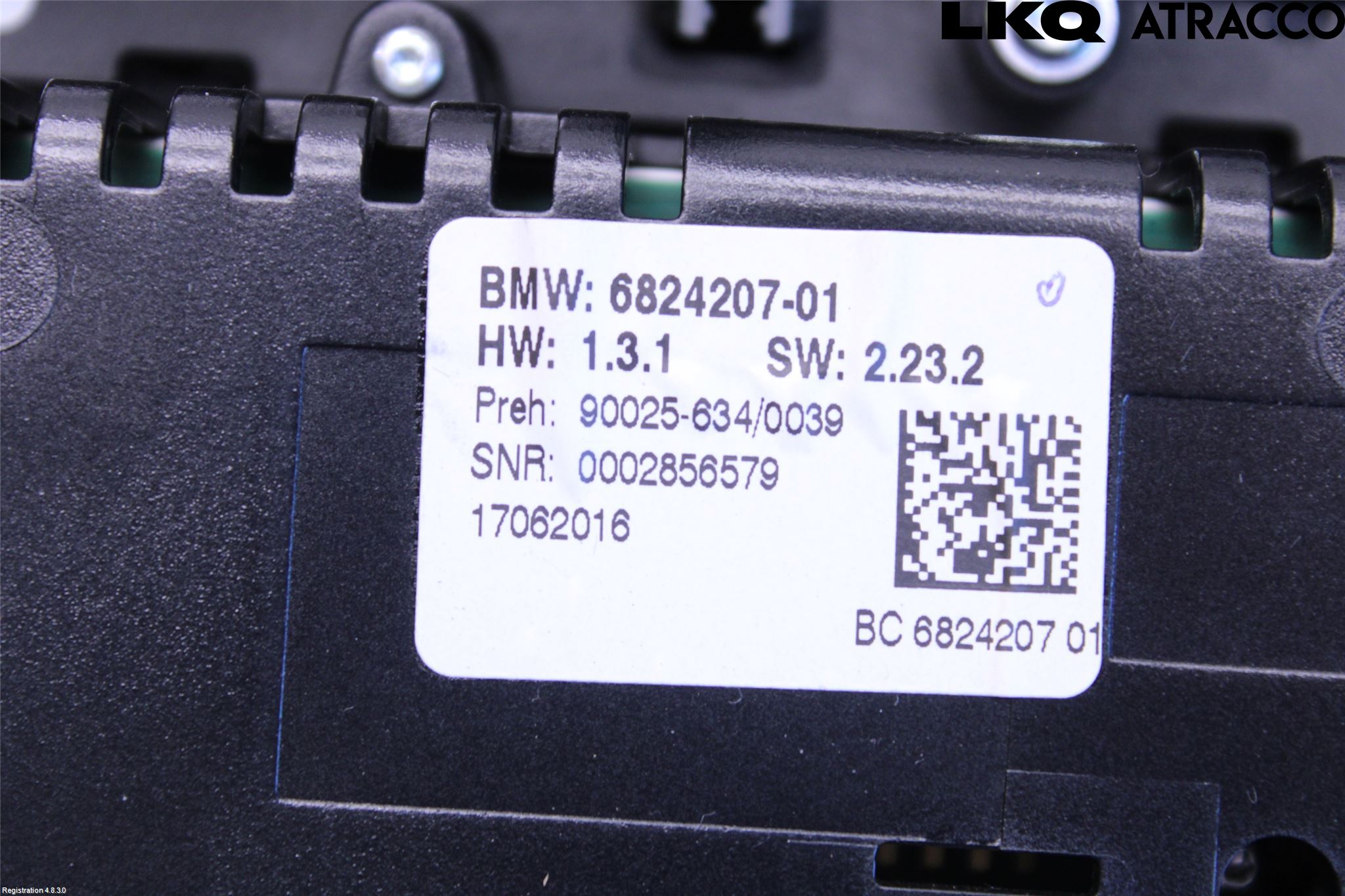BMW 5 F10/F11/F18 09-17 Ac Styrenhet Ac Manöveren