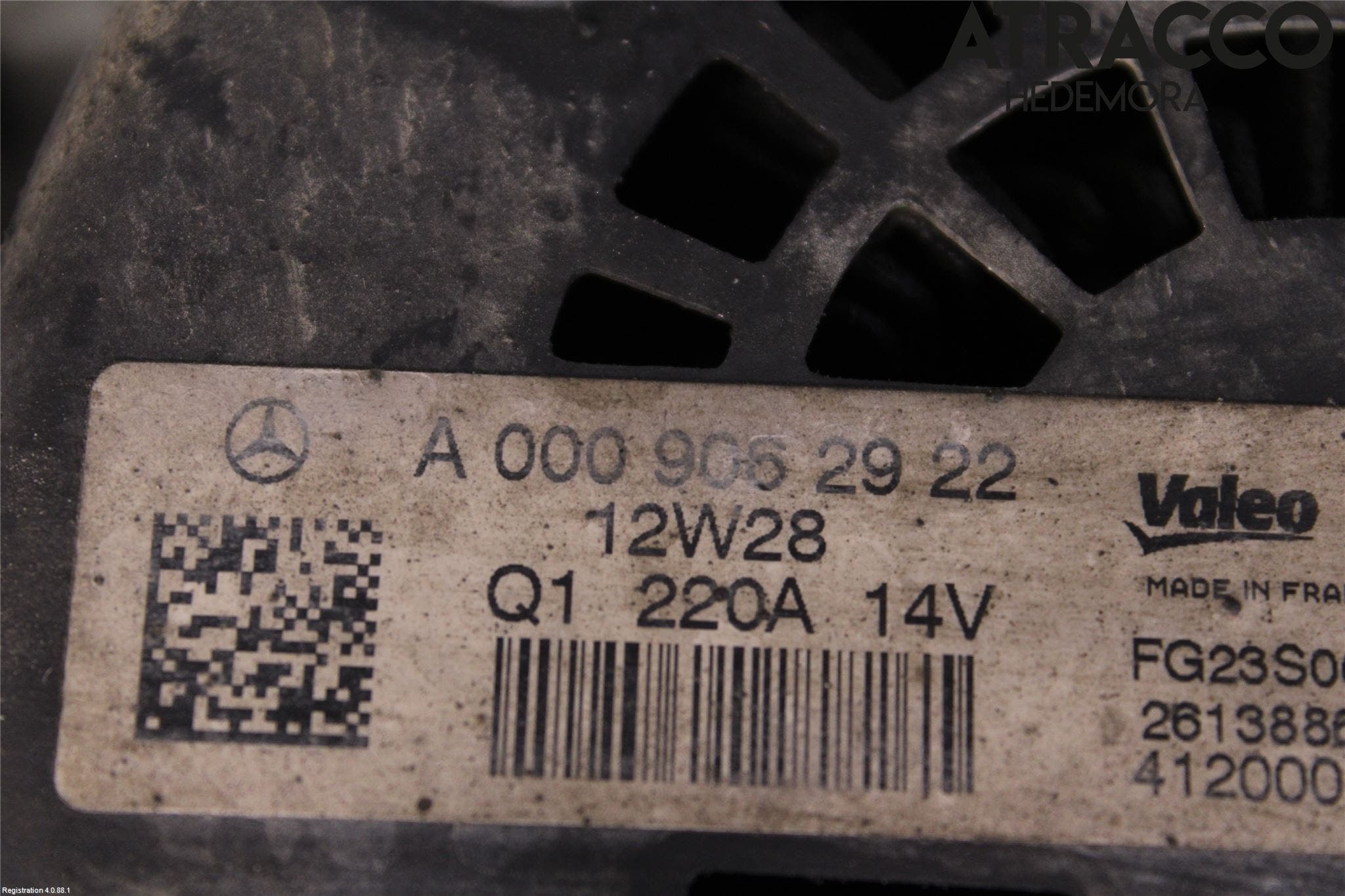 Mercedes-Benz MB E-KLASS (W212) 09-16 Generator