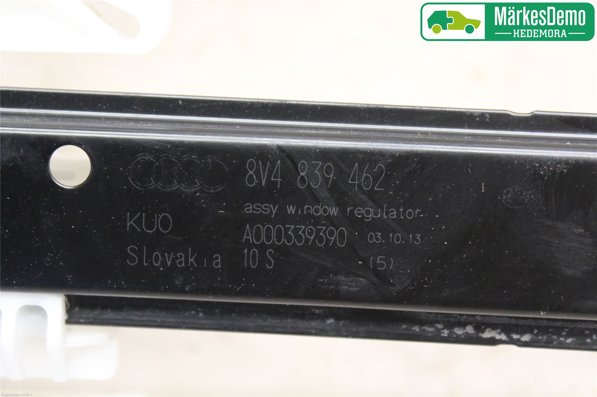 Audi A3/S3 8V 13-20 Fönsterhiss El Kompl