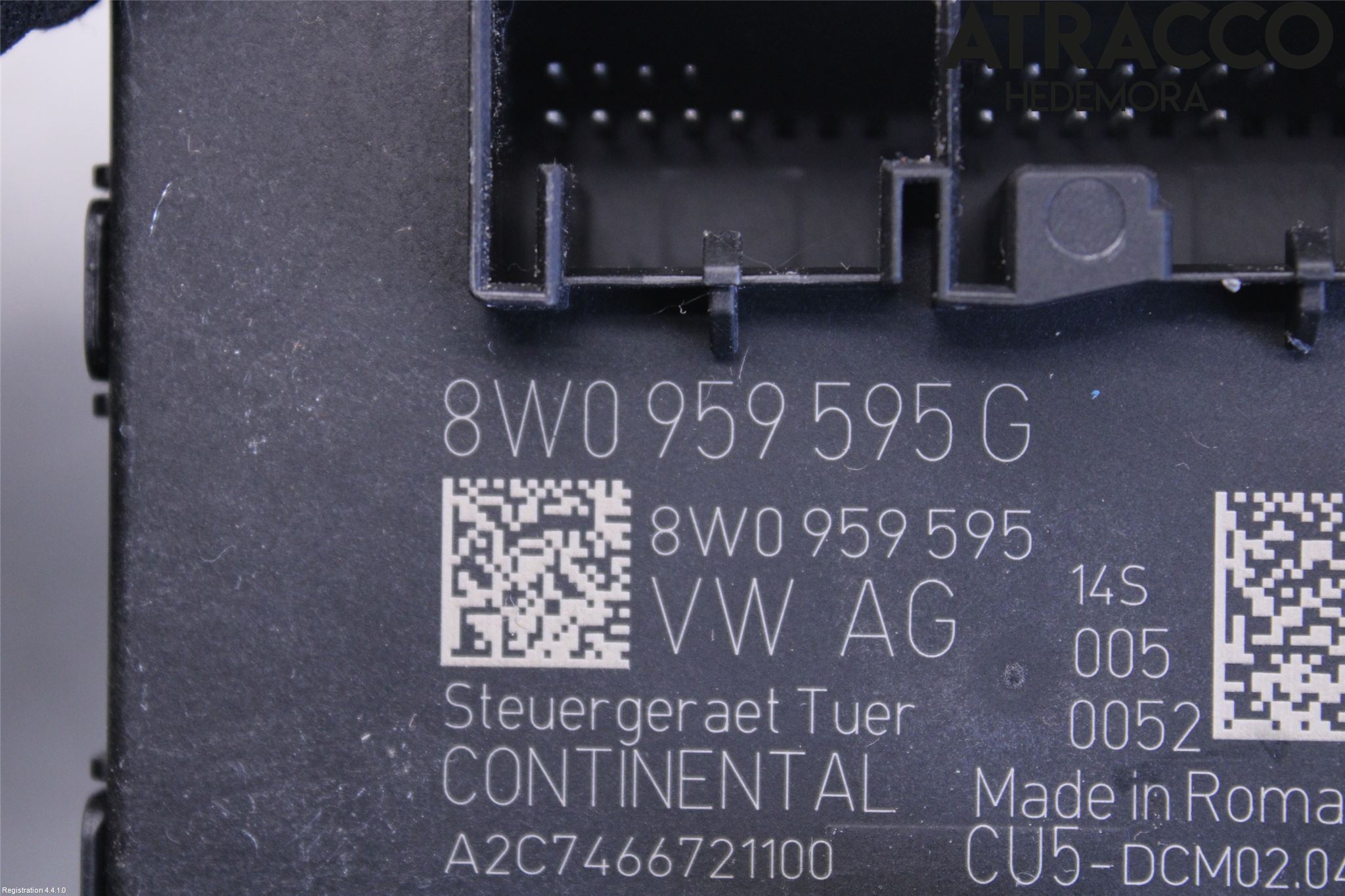 Audi A4/S4 B9 16-19 Styrenhet Dörr