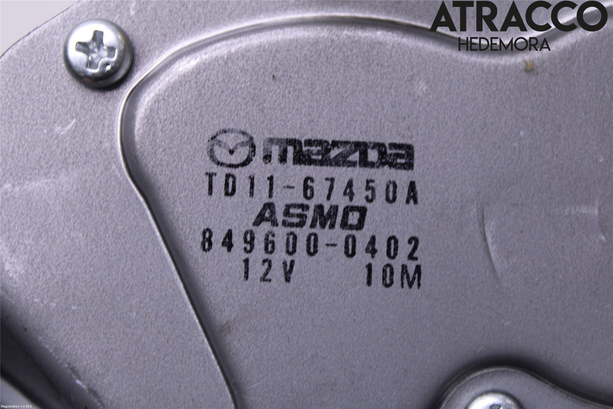 Mazda CX-9 Torkarmotor Baklucka