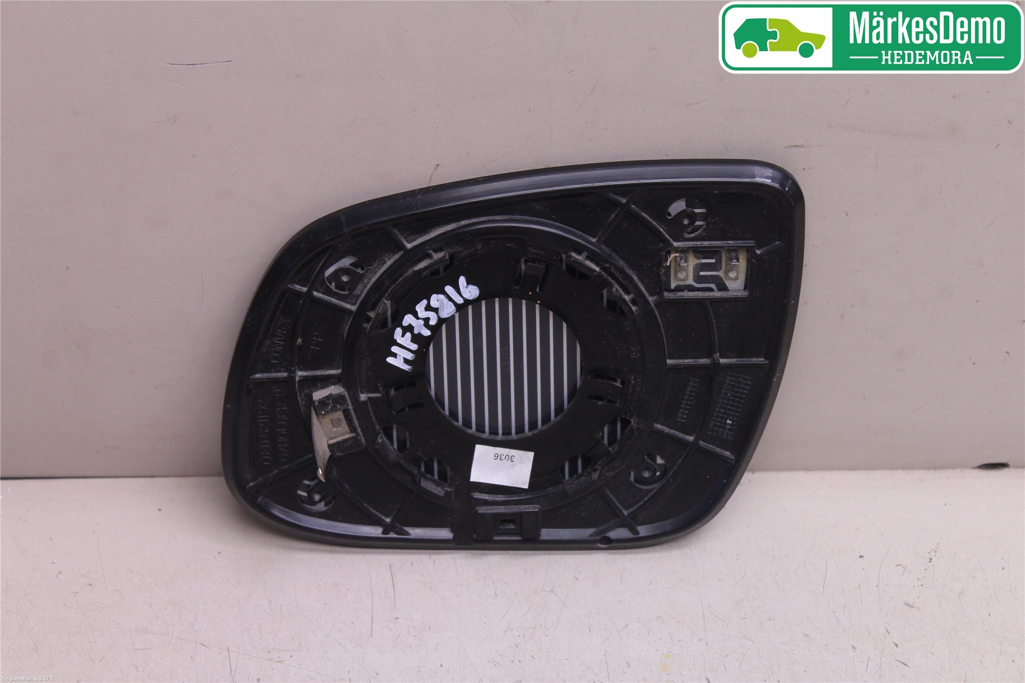 Kia CEED 06-12 Spegelglas Hö