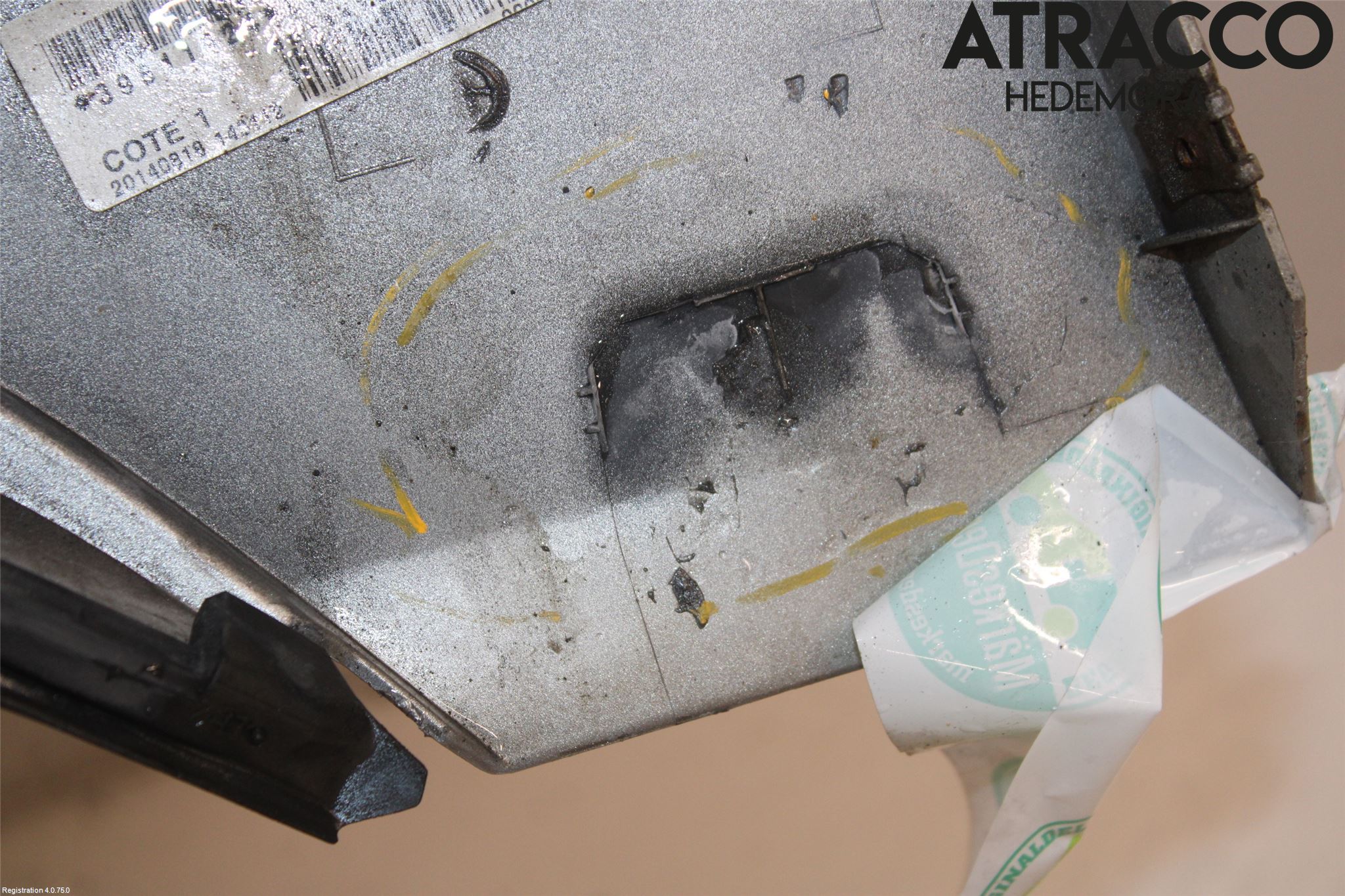 Volvo V60 14-18 Sidokjol Vä