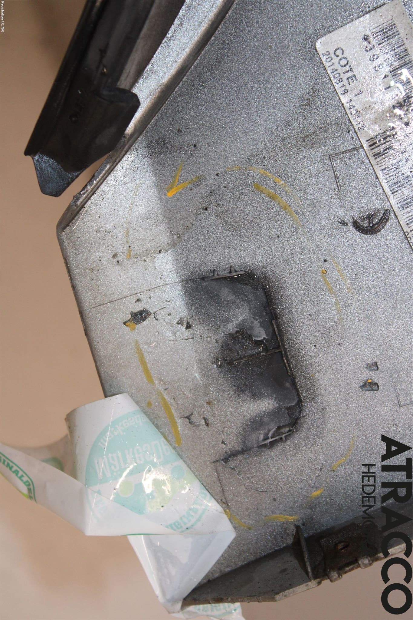 Volvo V60 14-18 Sidokjol Vä