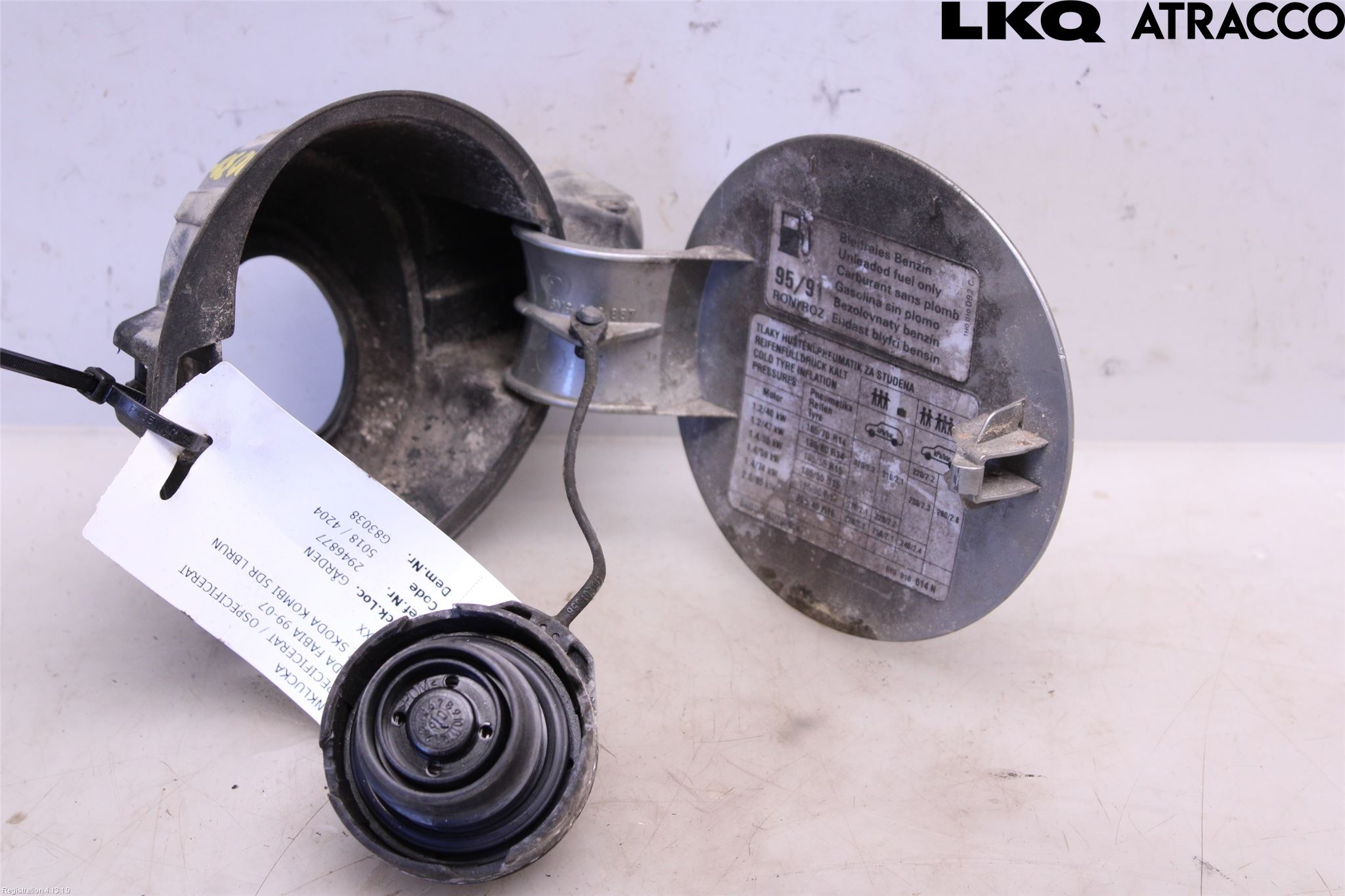 Skoda FABIA 99-07 Tanklucka