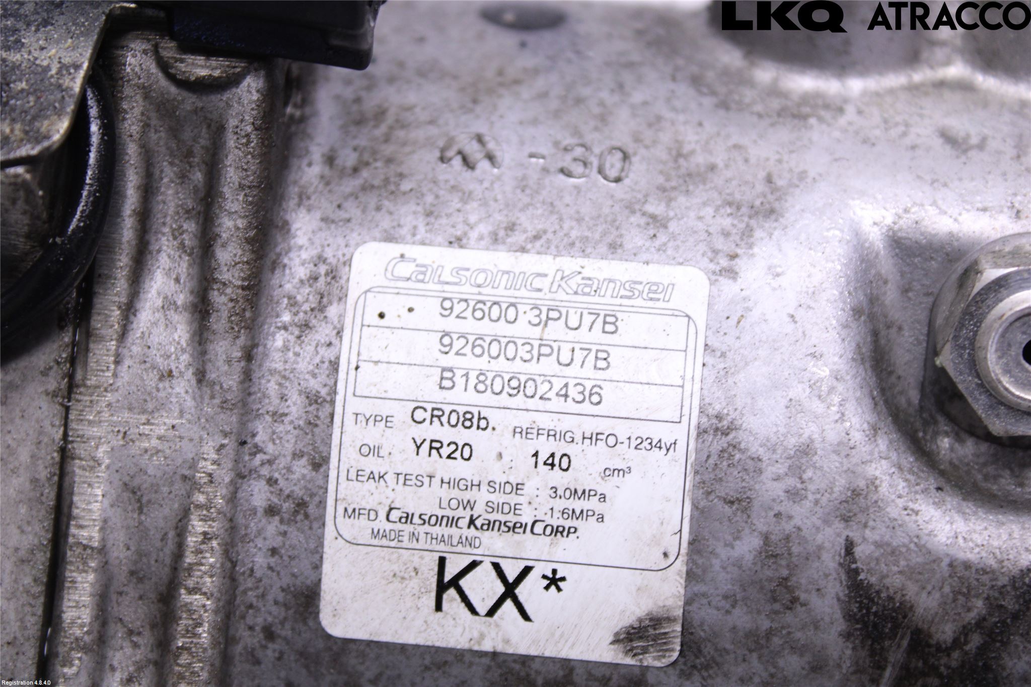 Nissan JUKE 14-19 Ac Kompressor