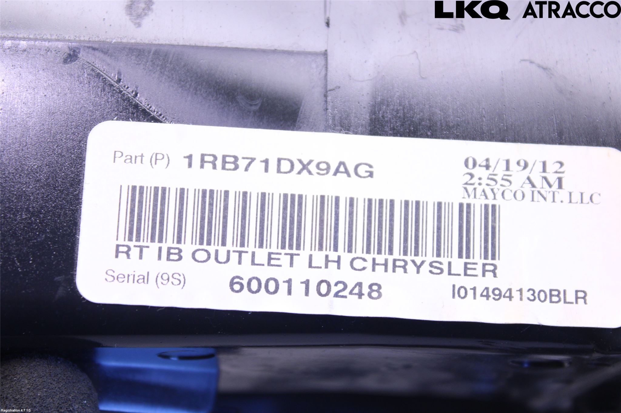 Lancia VOYAGER Defrosterkanal-Munstycke