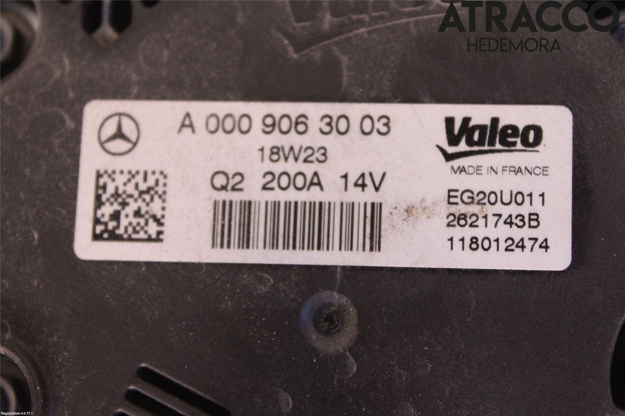 Mercedes-Benz MB C-KLASS (W205) 14-21 Generator