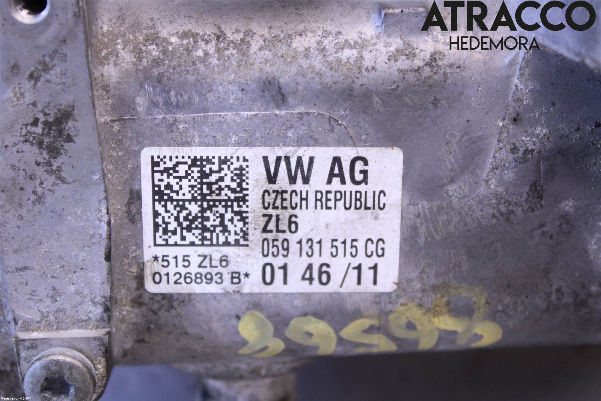 Audi A6/S6 4G 11-18 Avgaskylare