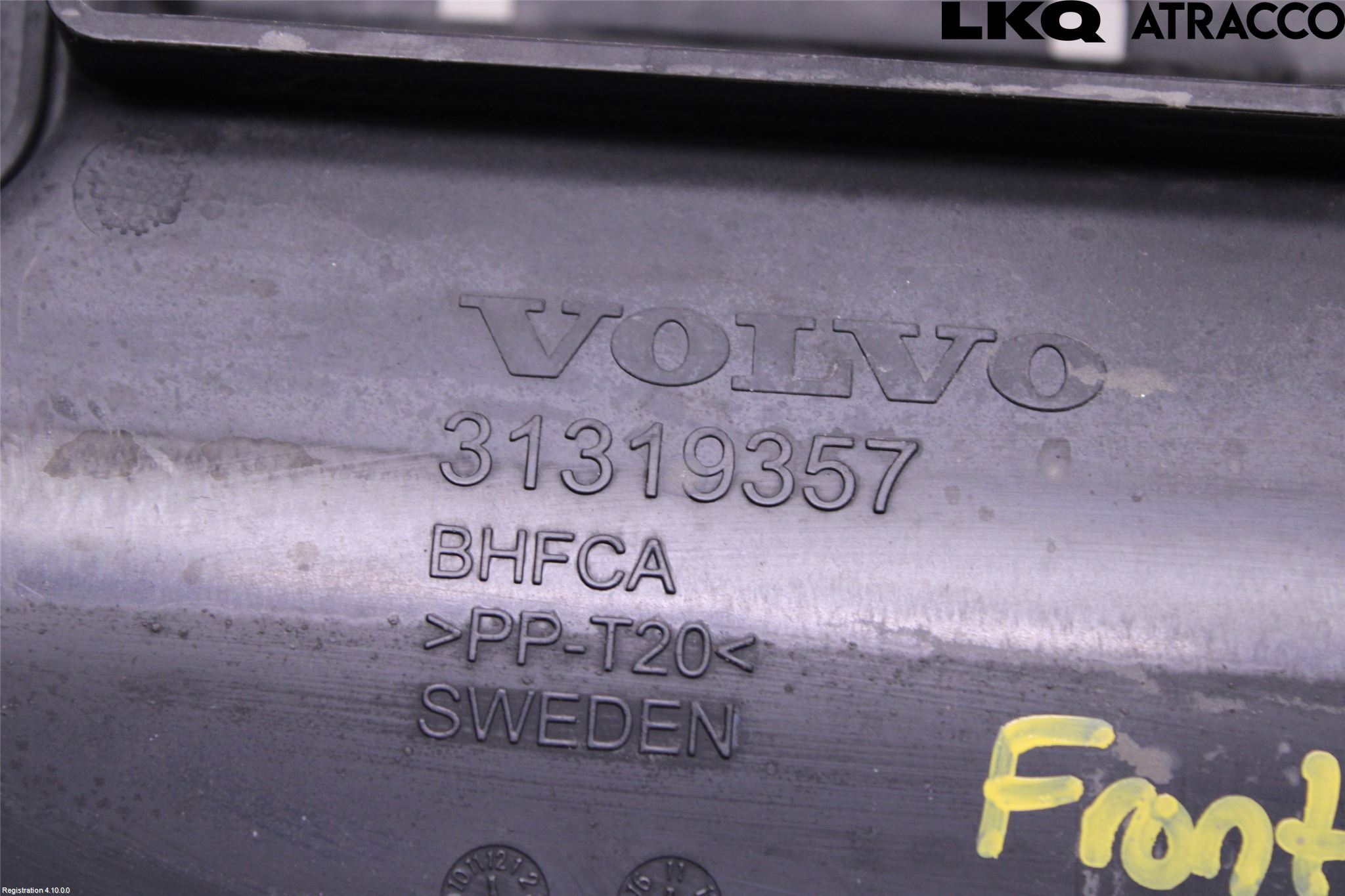 Volvo V40 12-19 Deflektor Plåt-Plast Kylning