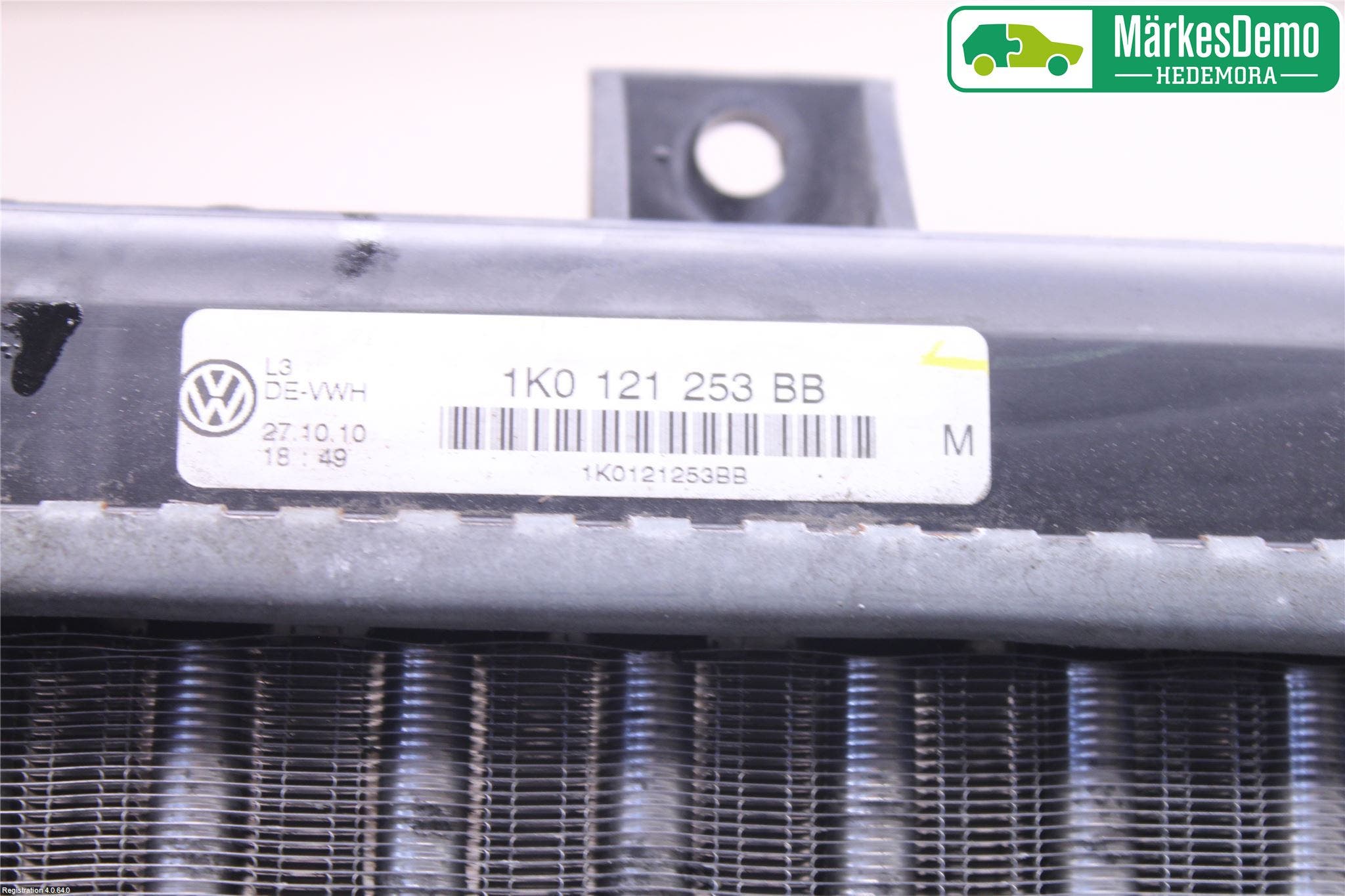 Volkswagen VW GOLF PLUS/CROSS GOLF 04-14 Kylare Aut