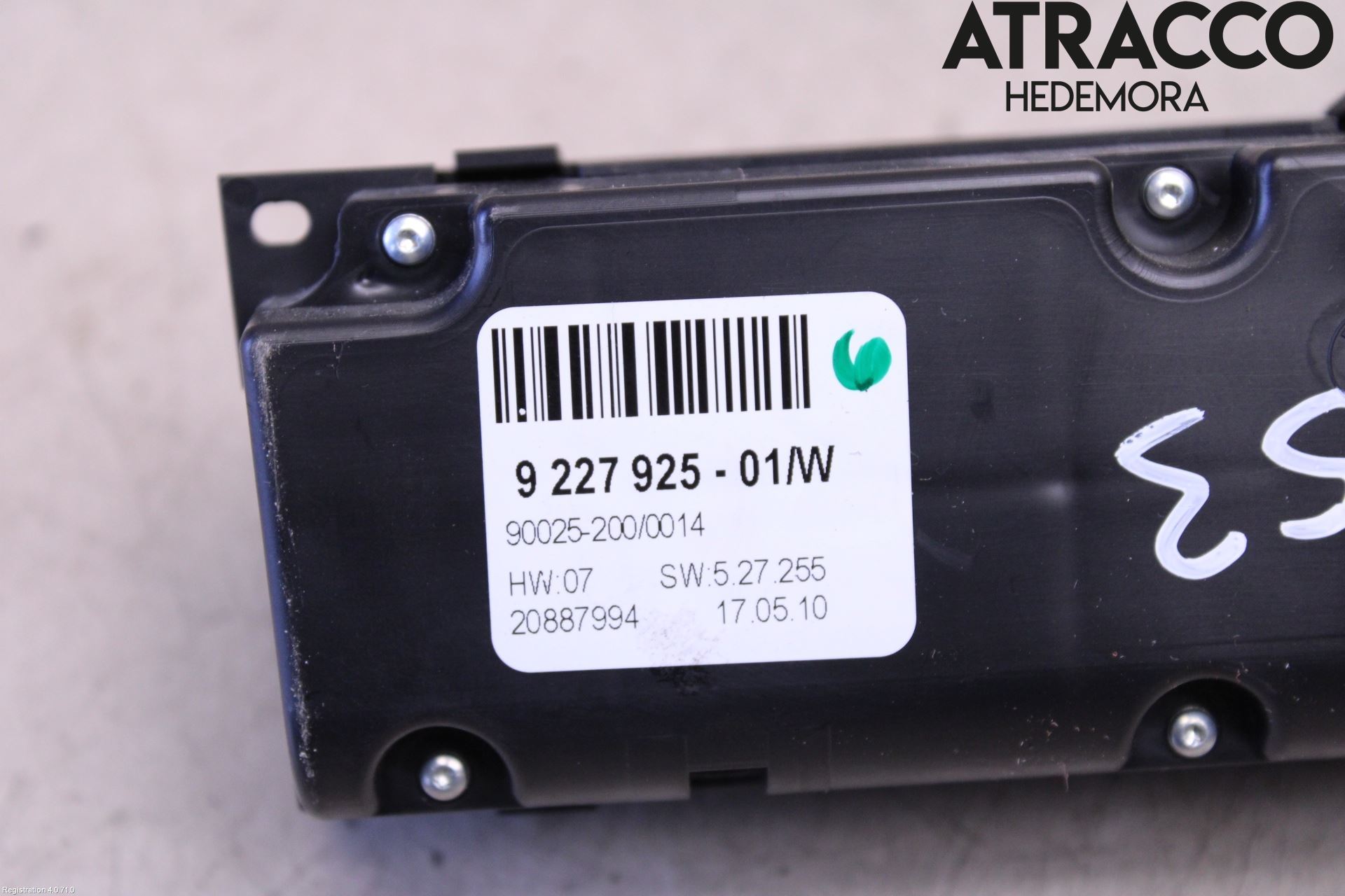 BMW X5 E70 07-13 Ac Styrenhet Ac Manöveren