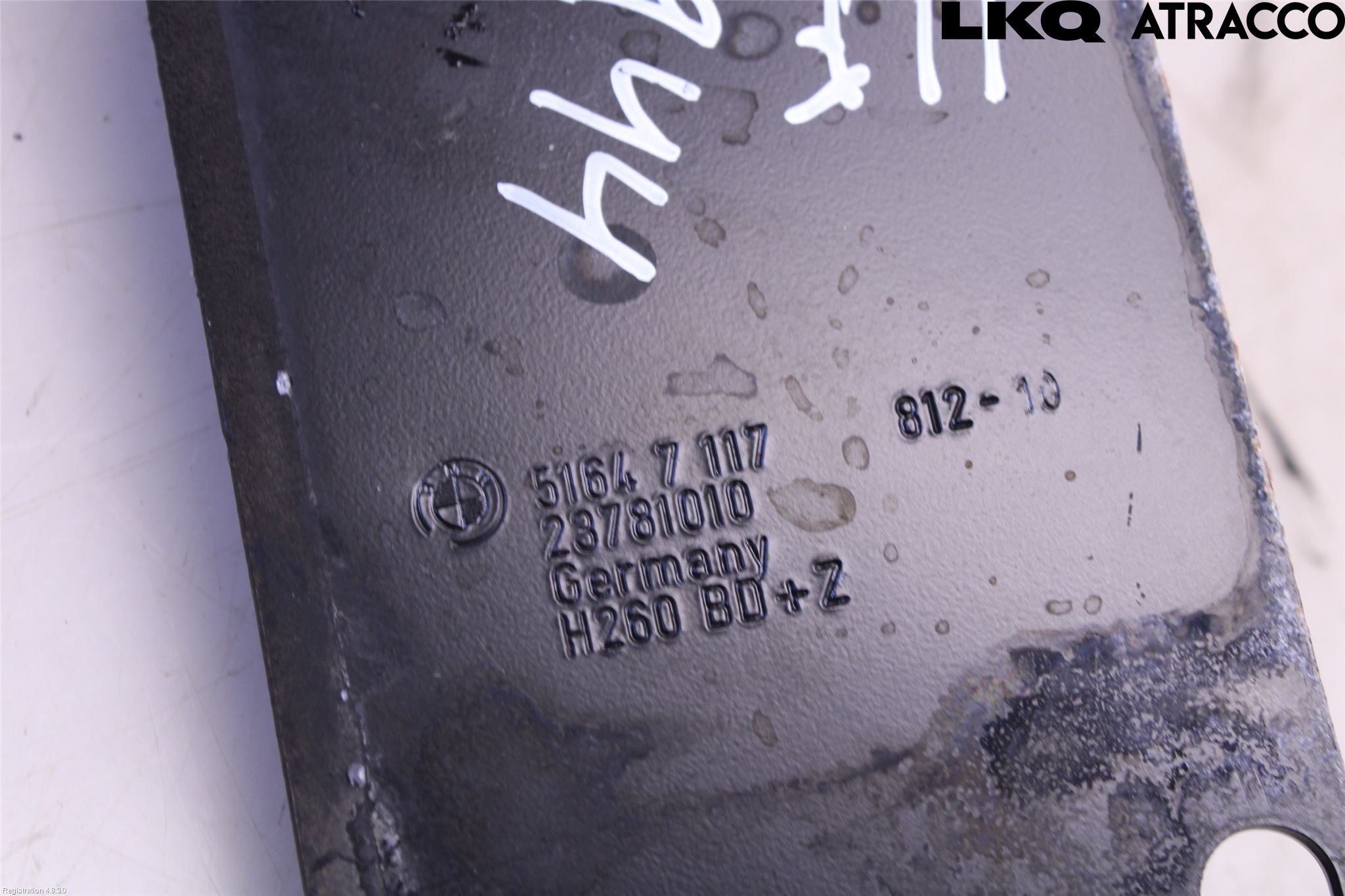 BMW 3 E90/91 SED/TOU 05-12 Kylarfäste-Ram-Balk