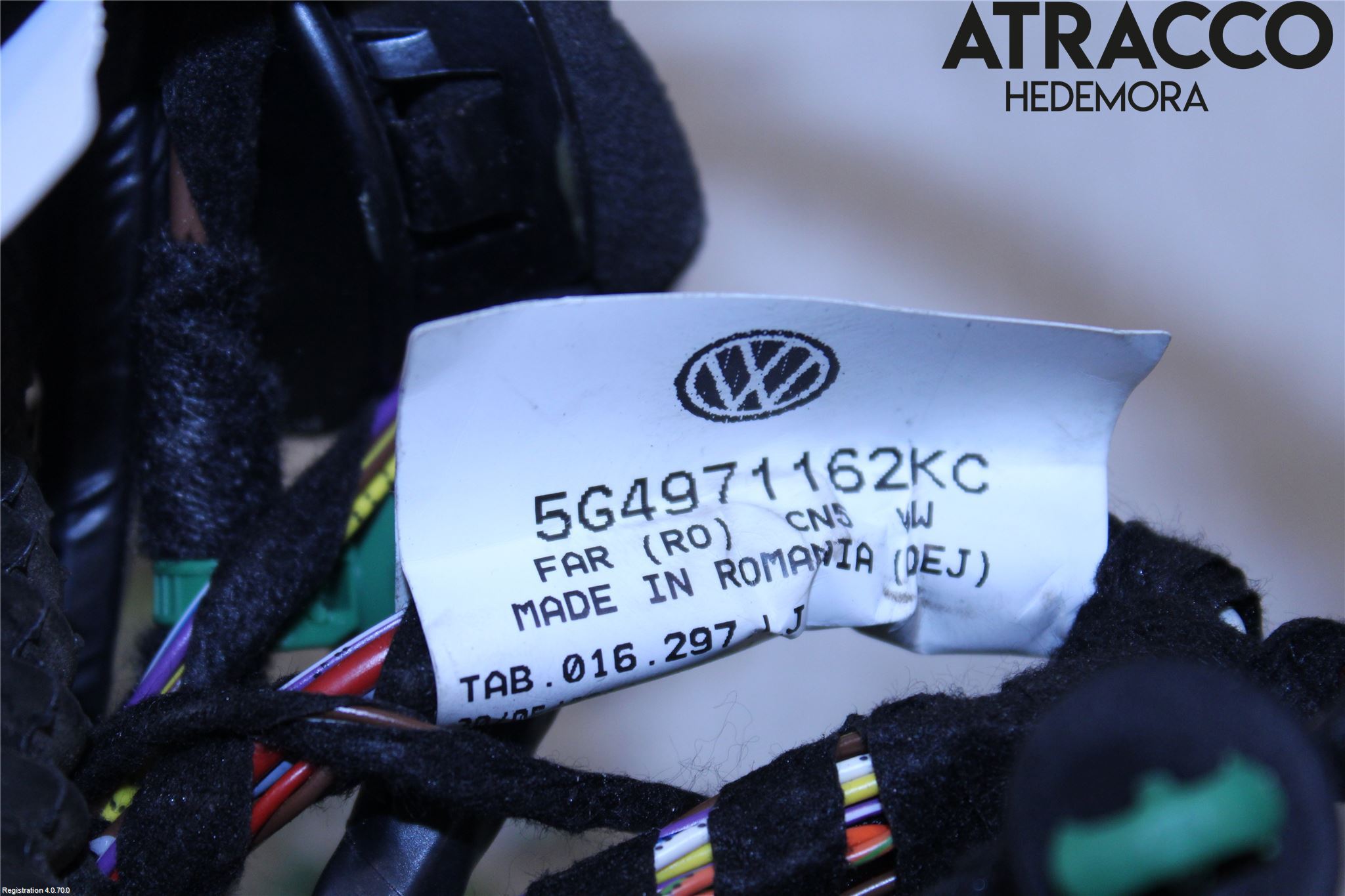 Volkswagen VW GOLF / E-GOLF VII 13-20 Kabelhärva