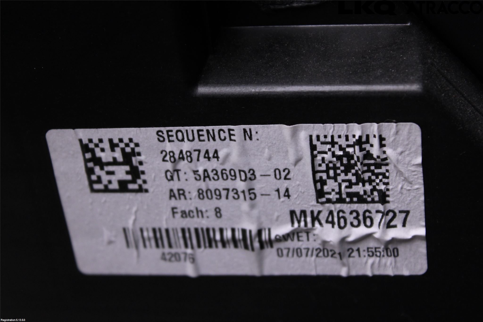 BMW 1 F40 19- Inr Tunnelfack