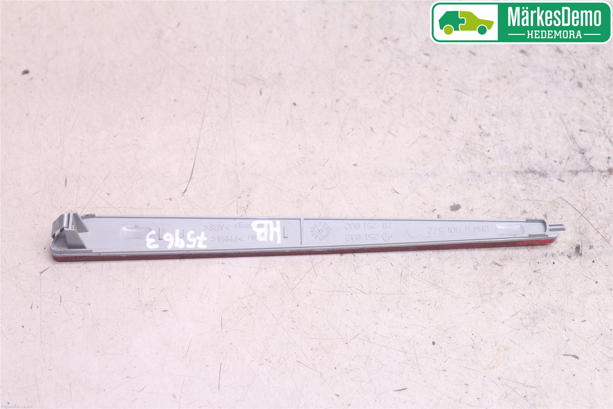 BMW X5 E53     99-06 Dimljus/Reflex Bak