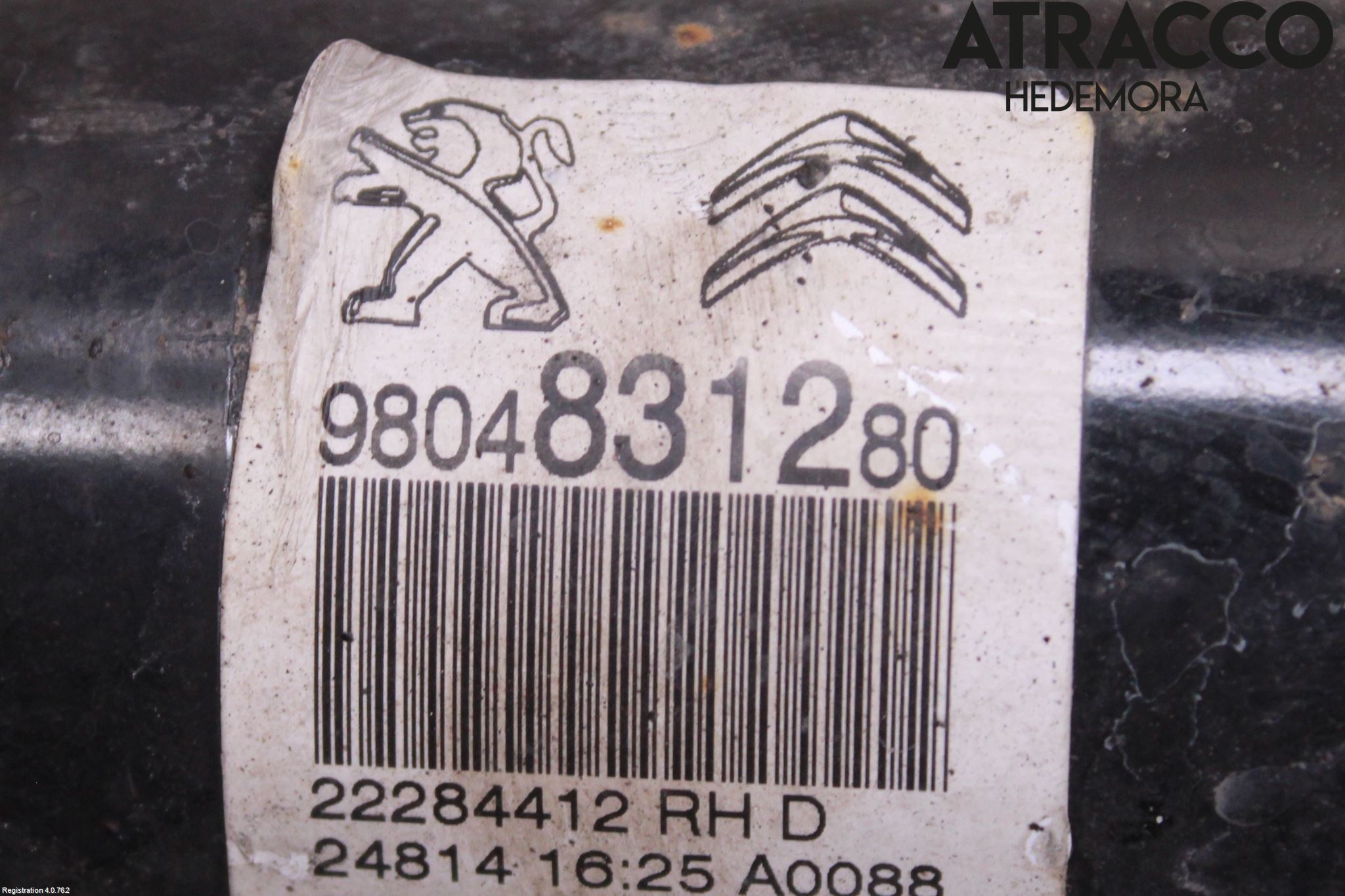 Peugeot 208 12-15 Fjäderben Fram Höger