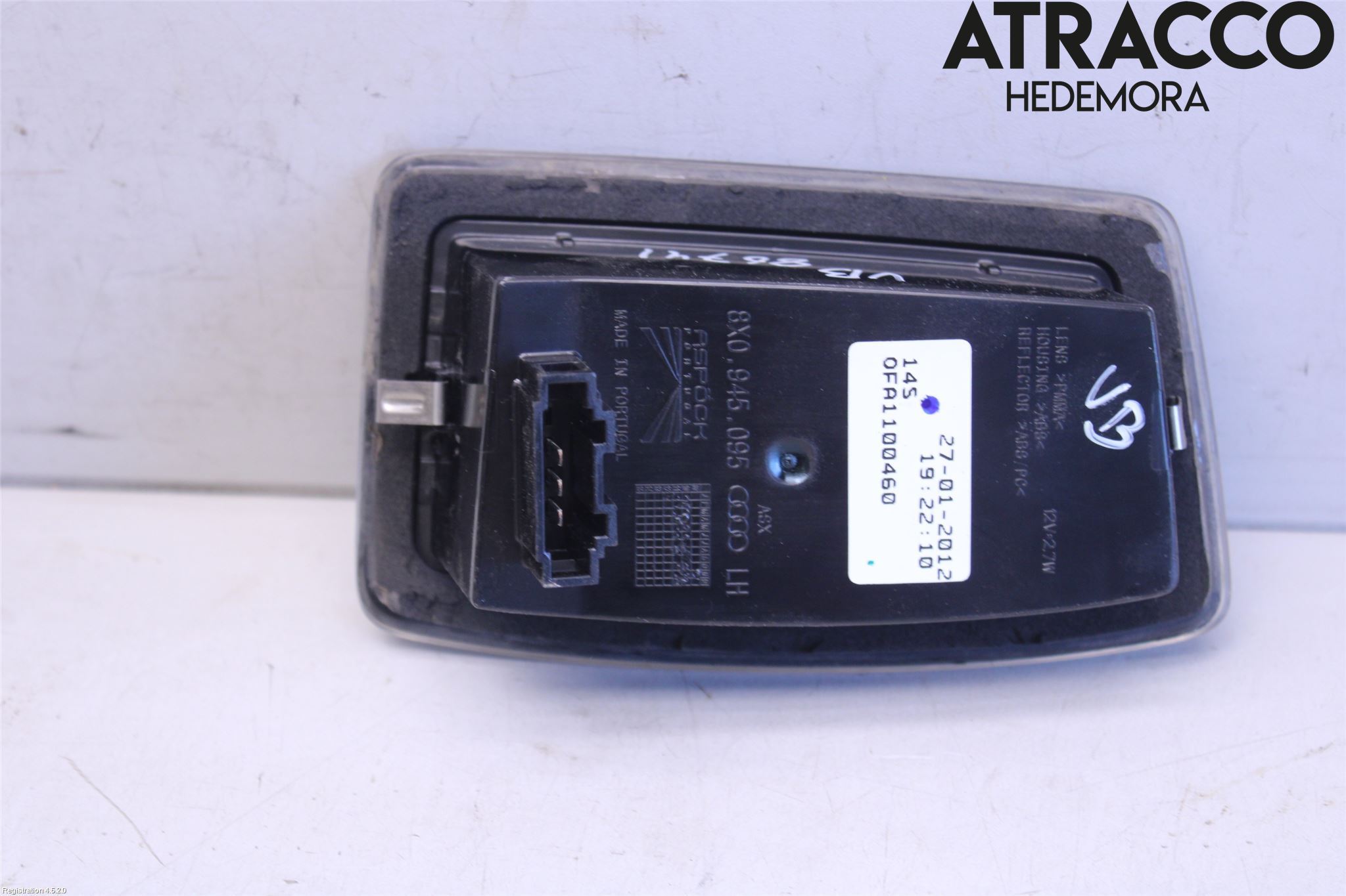 Audi A1/S1 11-18 Bakljus Vänster