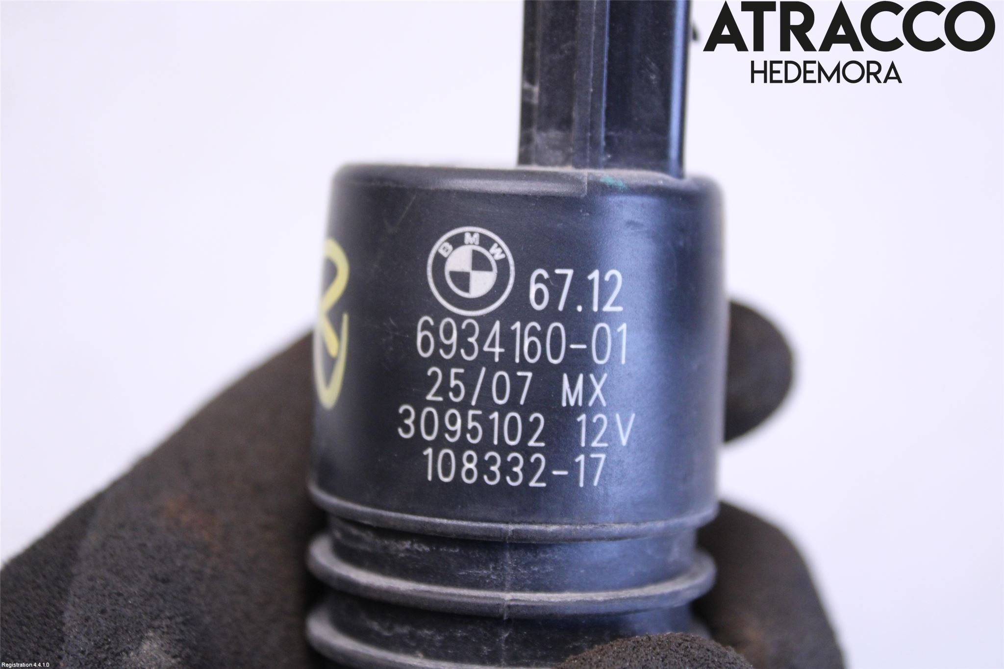 BMW X5 E70 07-13 Spolarpump Vindruta