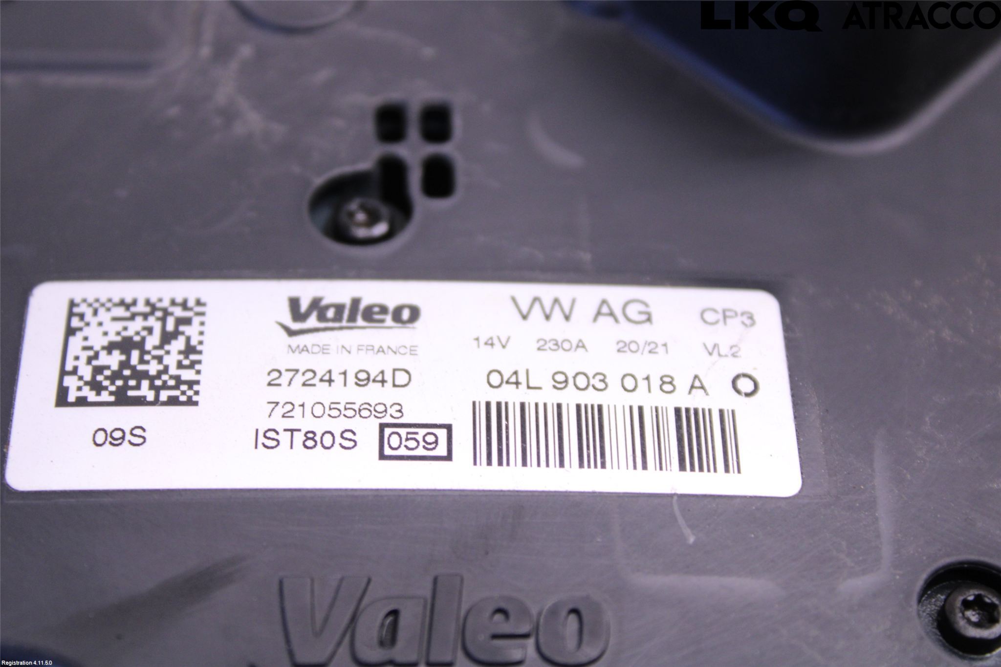 Audi A6 F2/C8 19- Generator