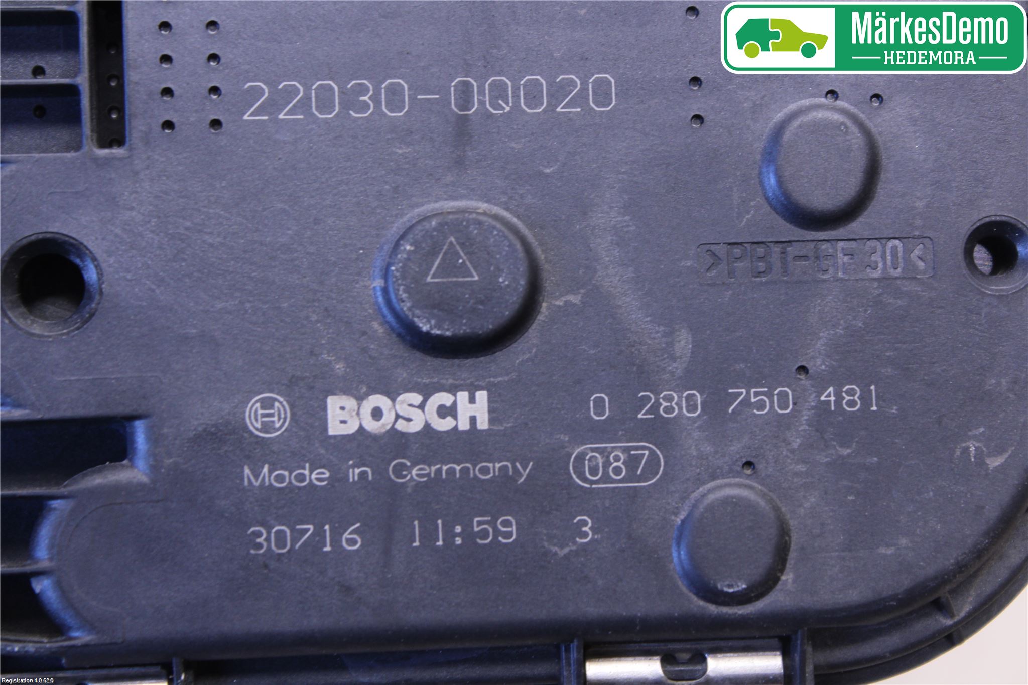 Toyota AYGO 06-14 Injspjällhus