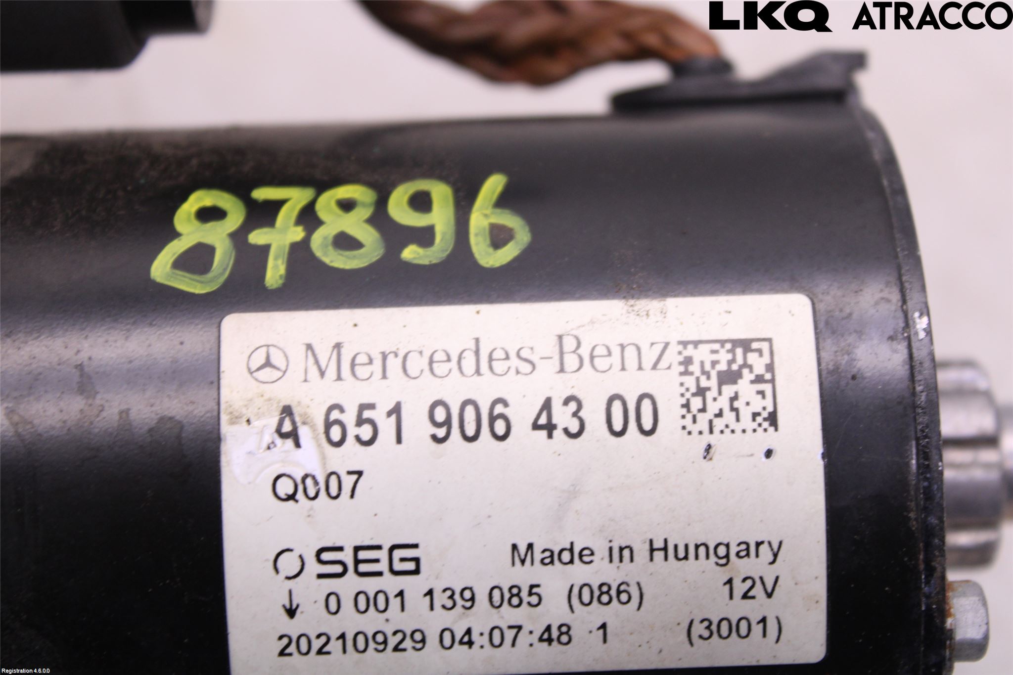 Mercedes-Benz MB SPRINTER (W907/W910) 19- Startmotor Diesel