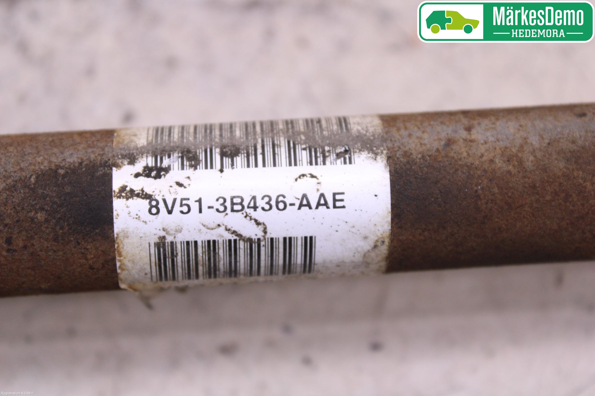 Ford FIESTA 13-17 Drivaxel Fram Höger