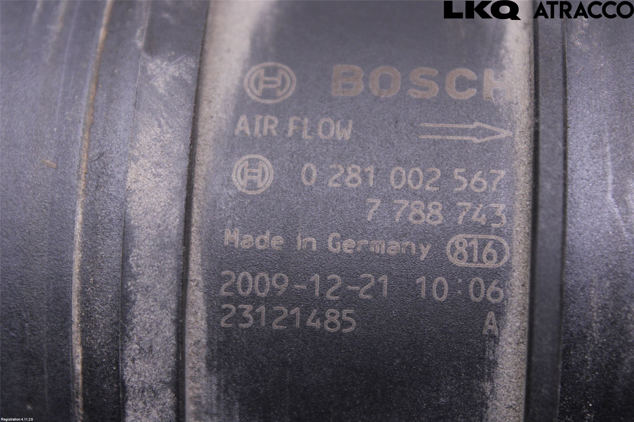 BMW 1 E87/81 5D/3D 03-11 Injluftmassamätare