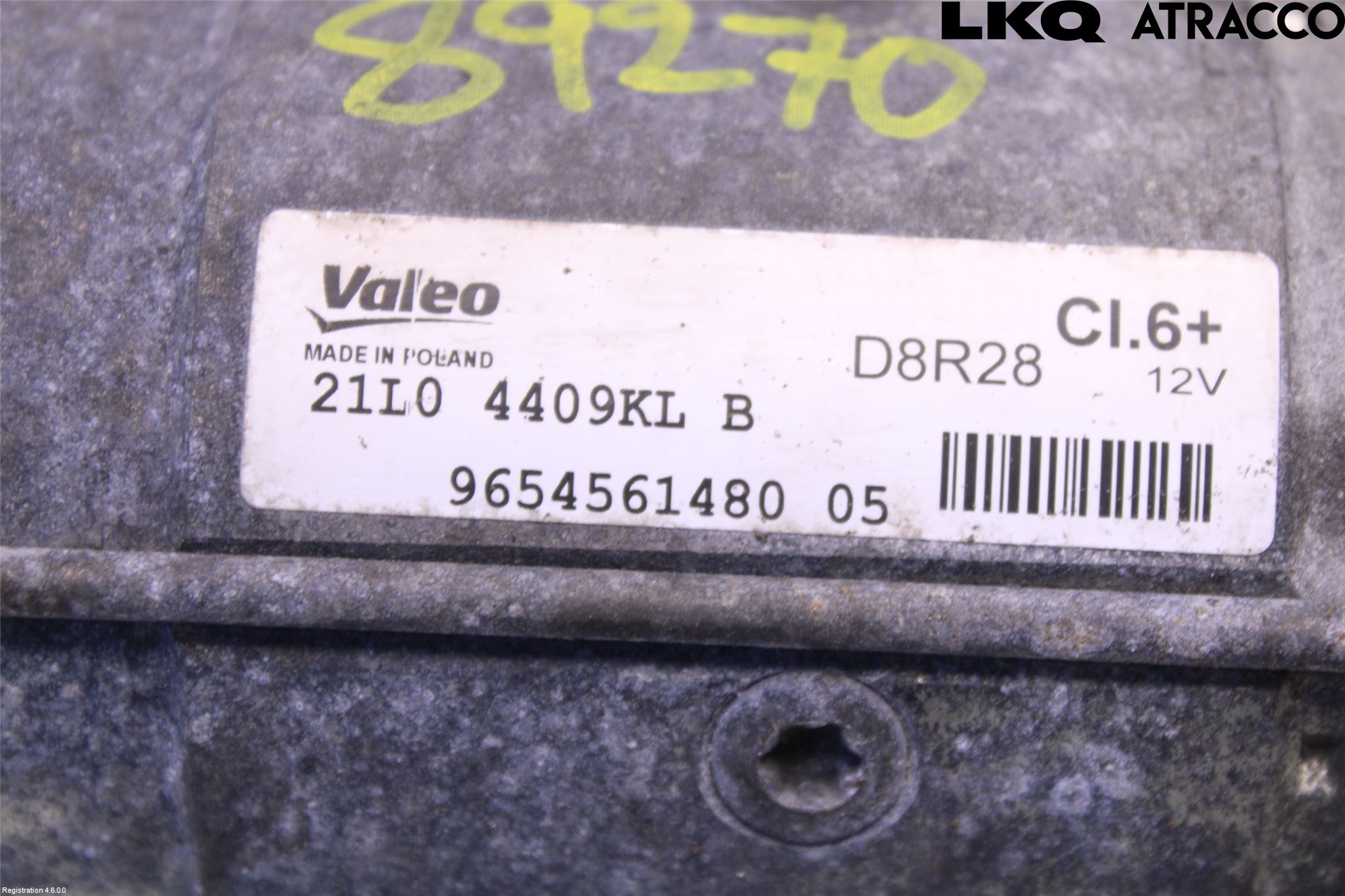 Citroen JUMPY/E-JUMPY 16- Startmotor Diesel