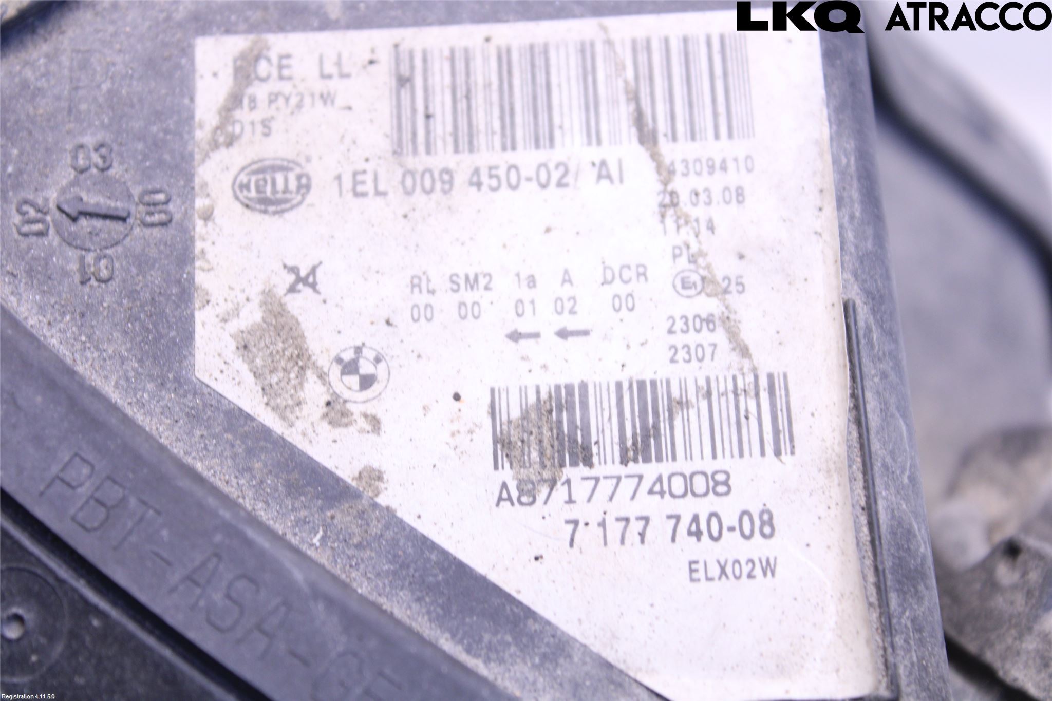 BMW 5 E60/61 Sed/Tou 02-10 Strålkastare Höger