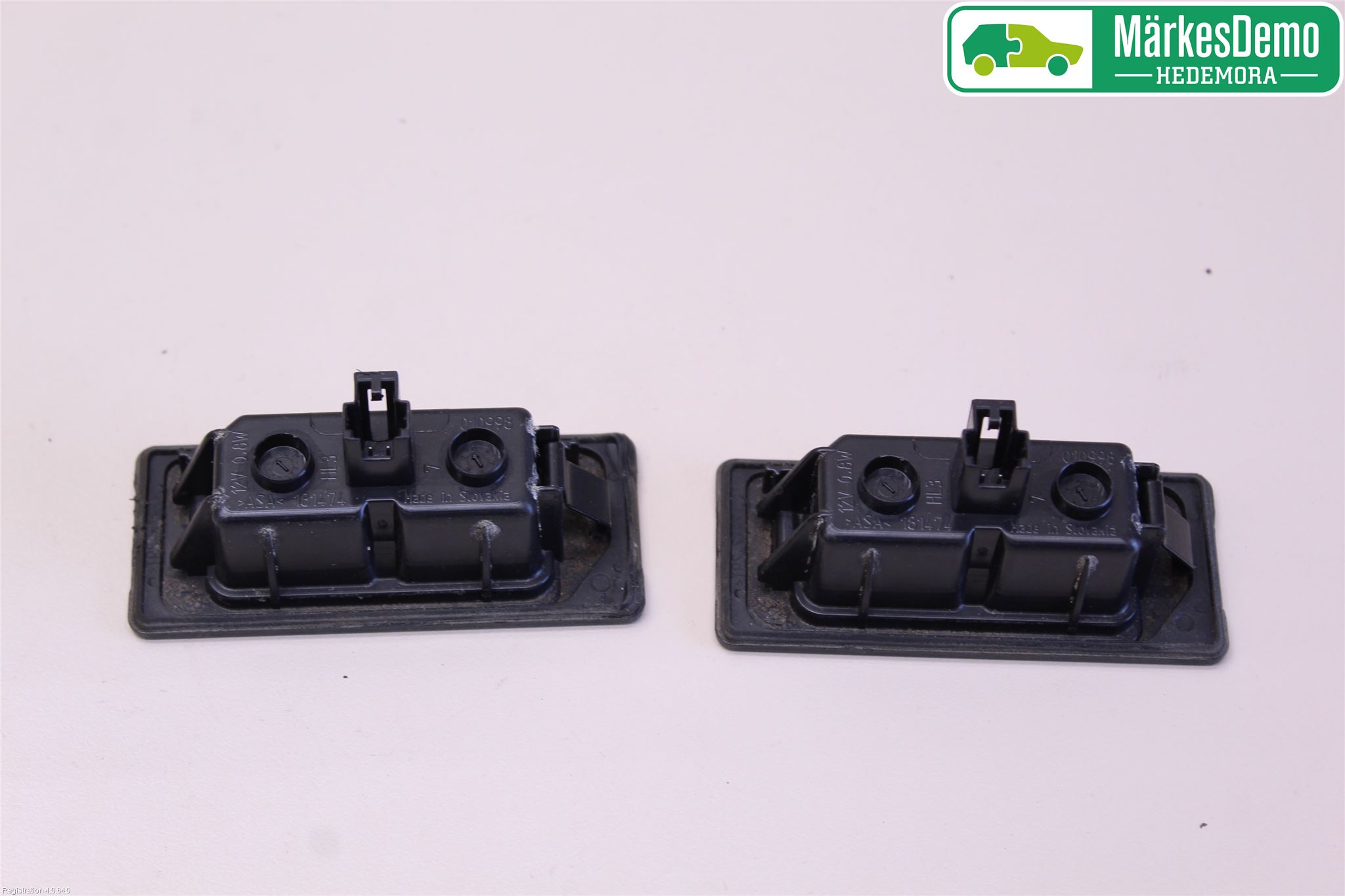 Porsche PANAMERA 09- Skylt Belysning