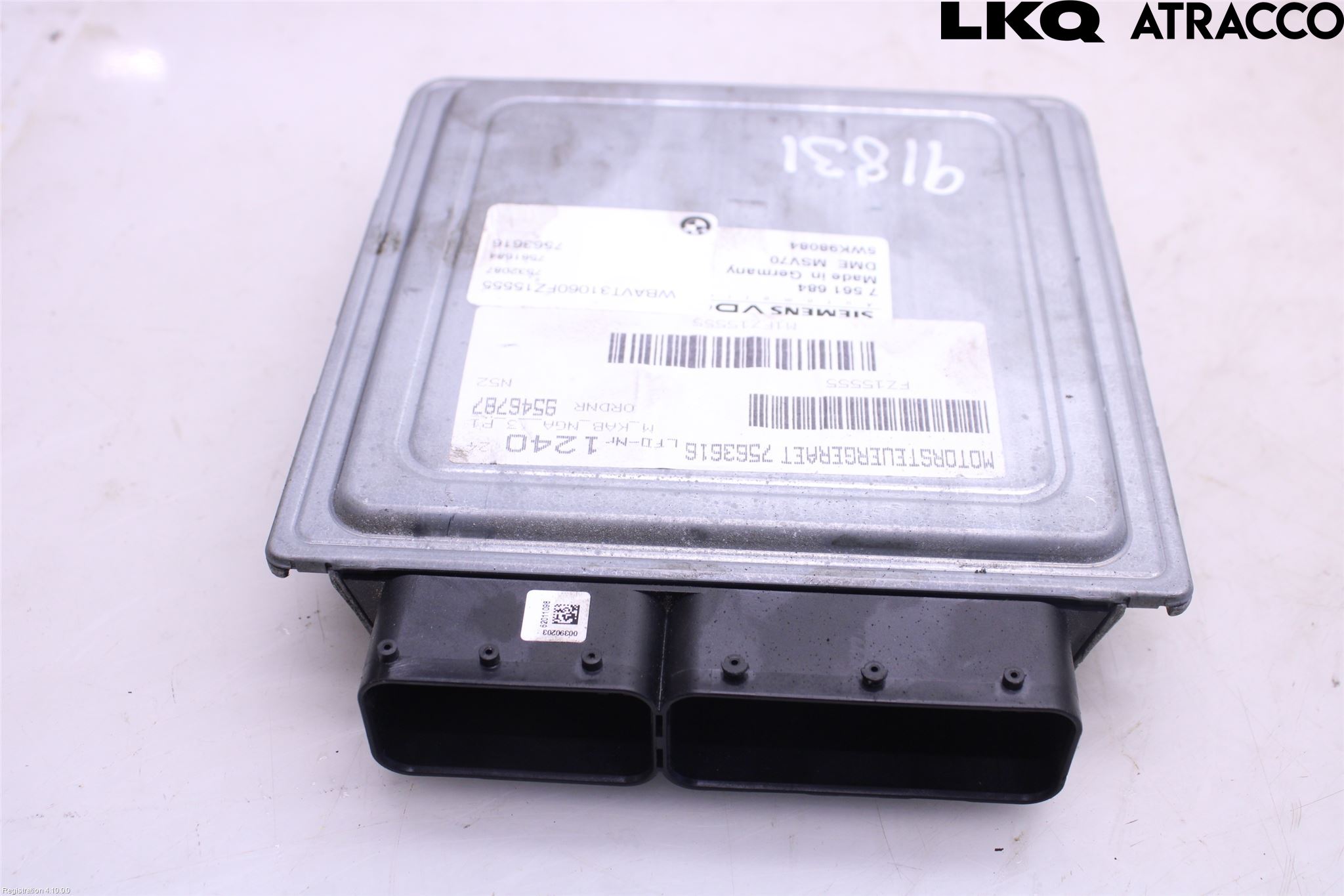 BMW 3 E90/91 SED/TOU 05-12 Styrenhet Insprut Bensin