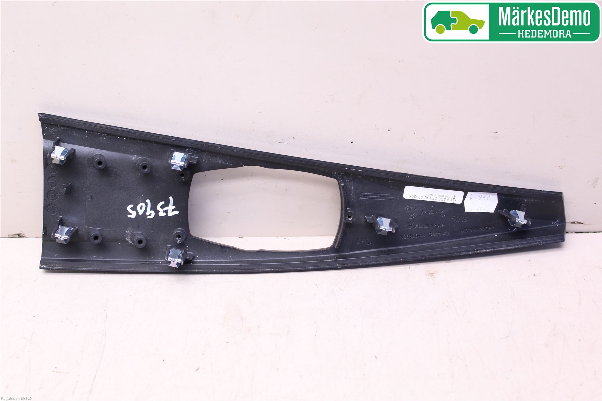 BMW 3 F30/F31/F80 12-19 Instrumentkonsoll Mitt