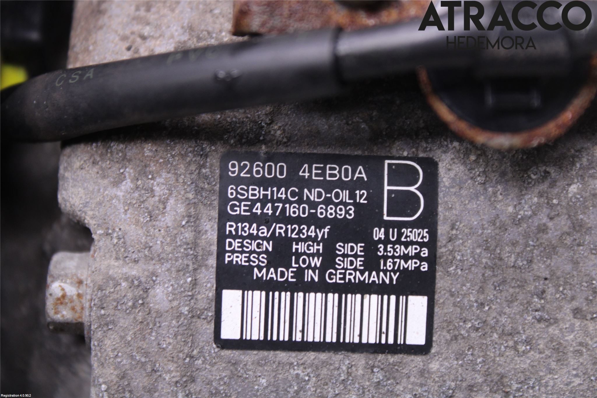 Nissan QASHQAI 14-17 Ac Kompressor