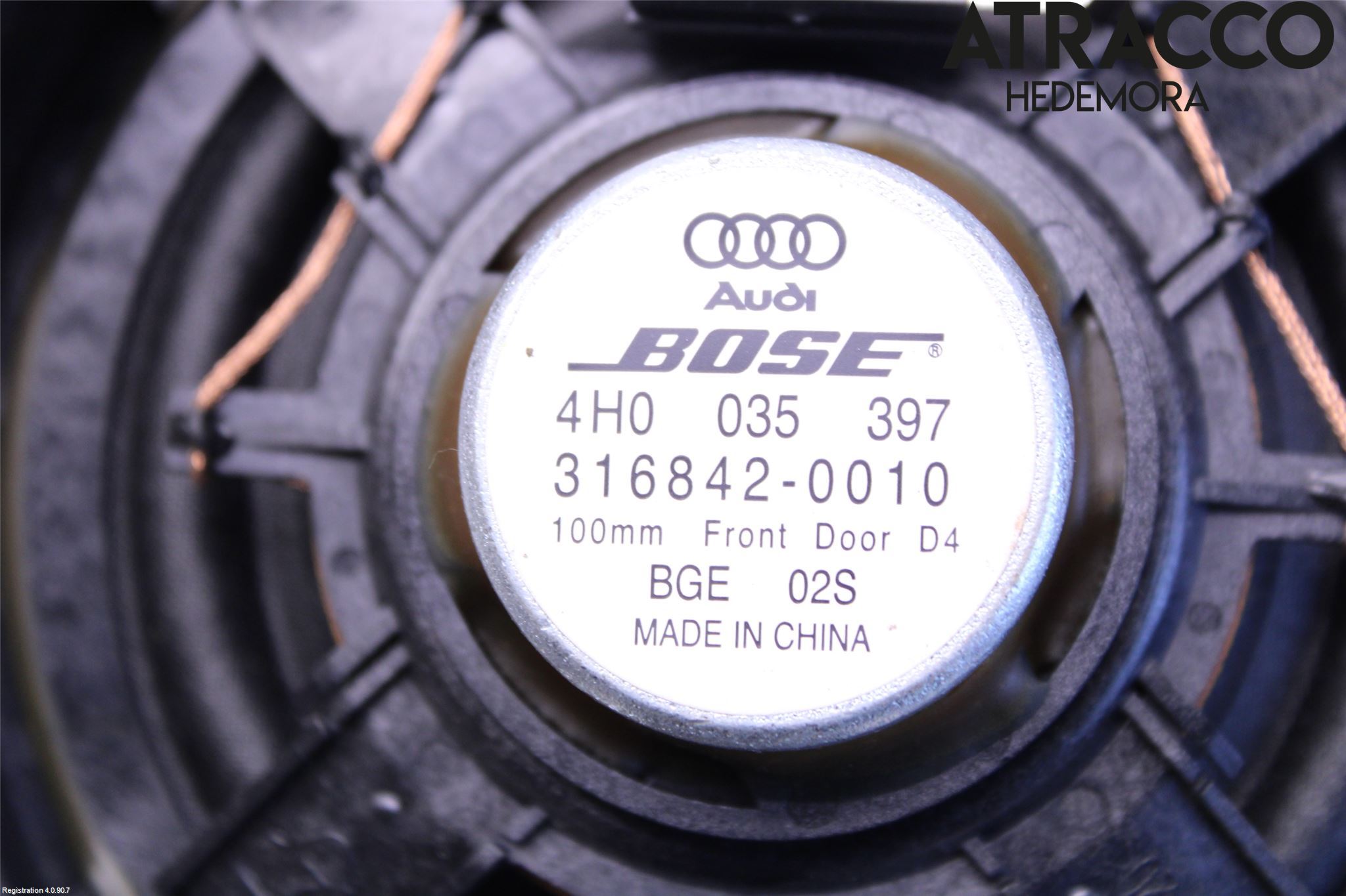 Audi A8/S8 4H 10-17 Högtalare