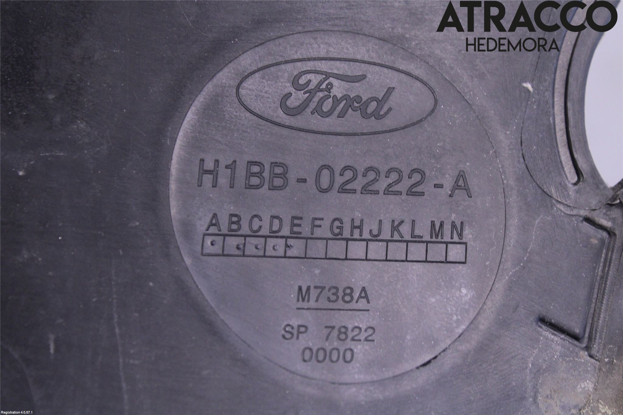 Ford FIESTA (VII) 18-23 Torpedplåt-Torpedplast