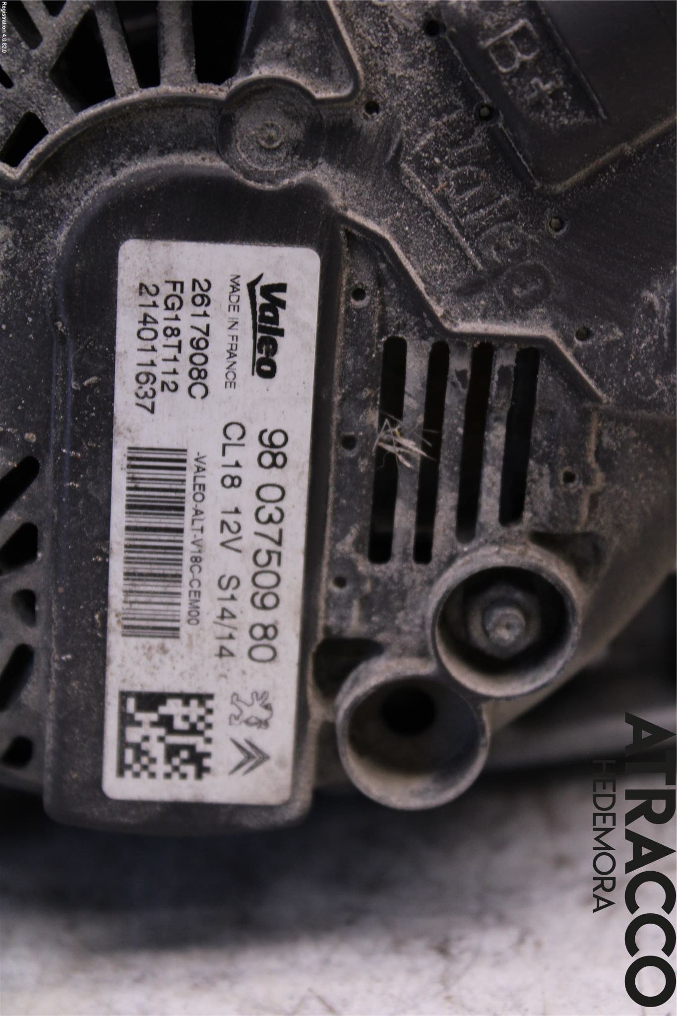 Peugeot 3008 09-16 Generator