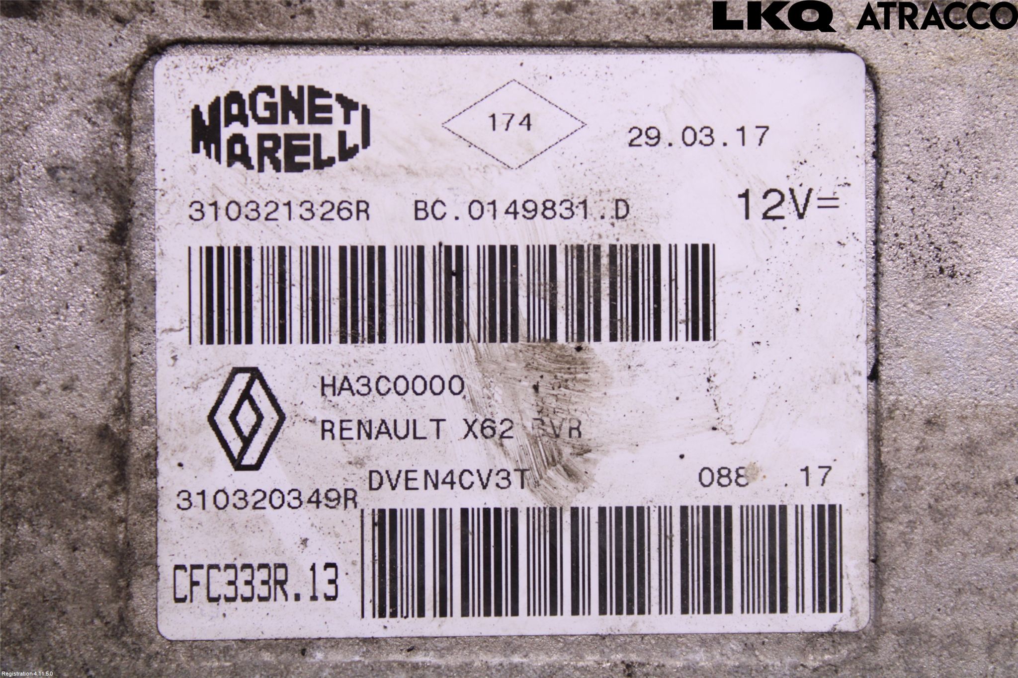 Nissan NV400 12-24 Styrenhet Inspump Diesel