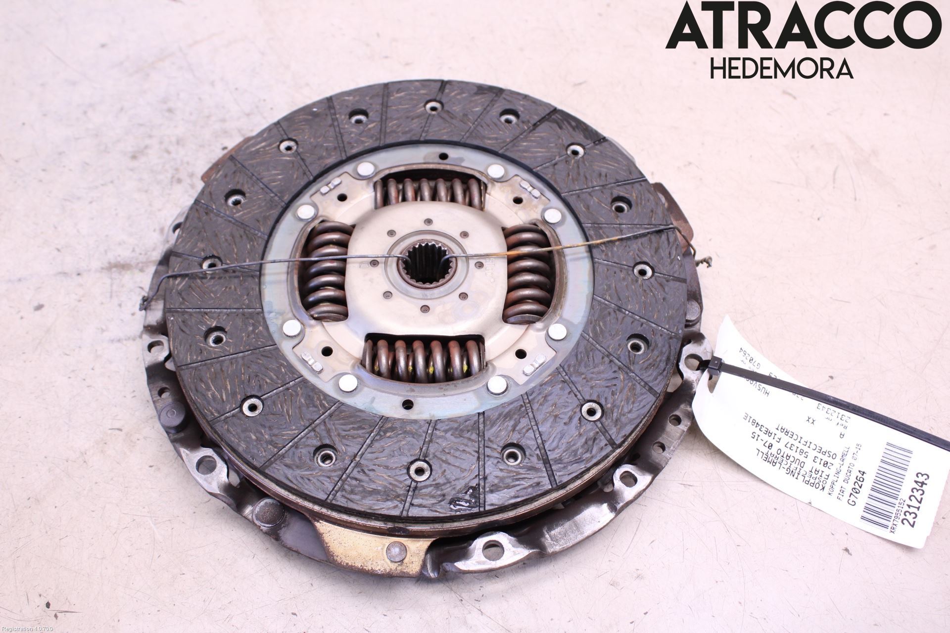 Fiat DUCATO 07-15 Koppling-Lamell