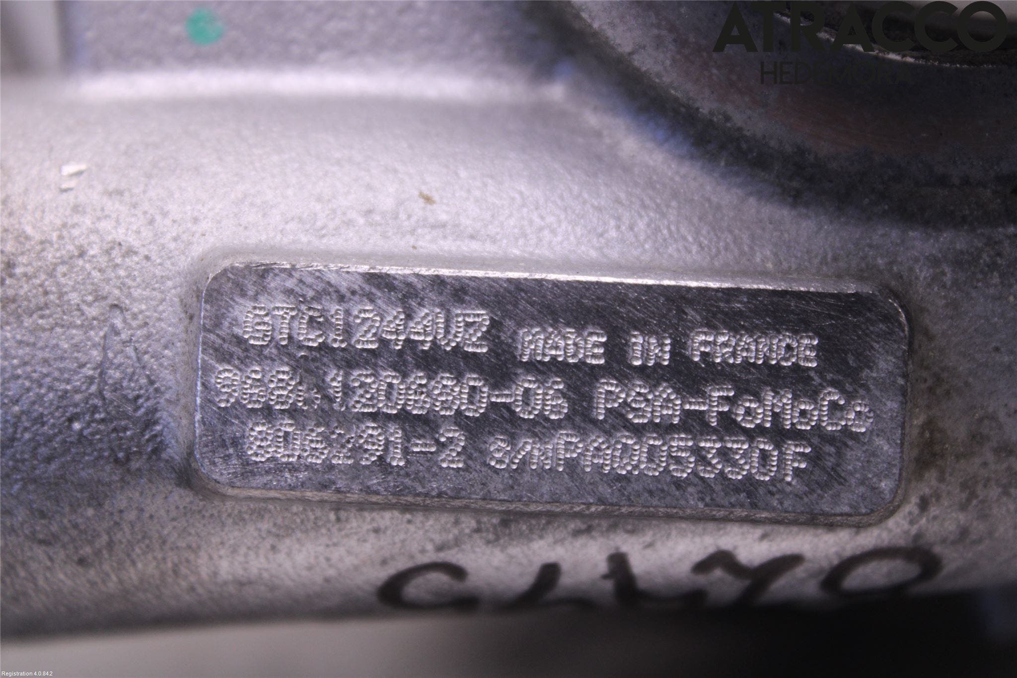 Peugeot 308 08-13 Turboaggregat