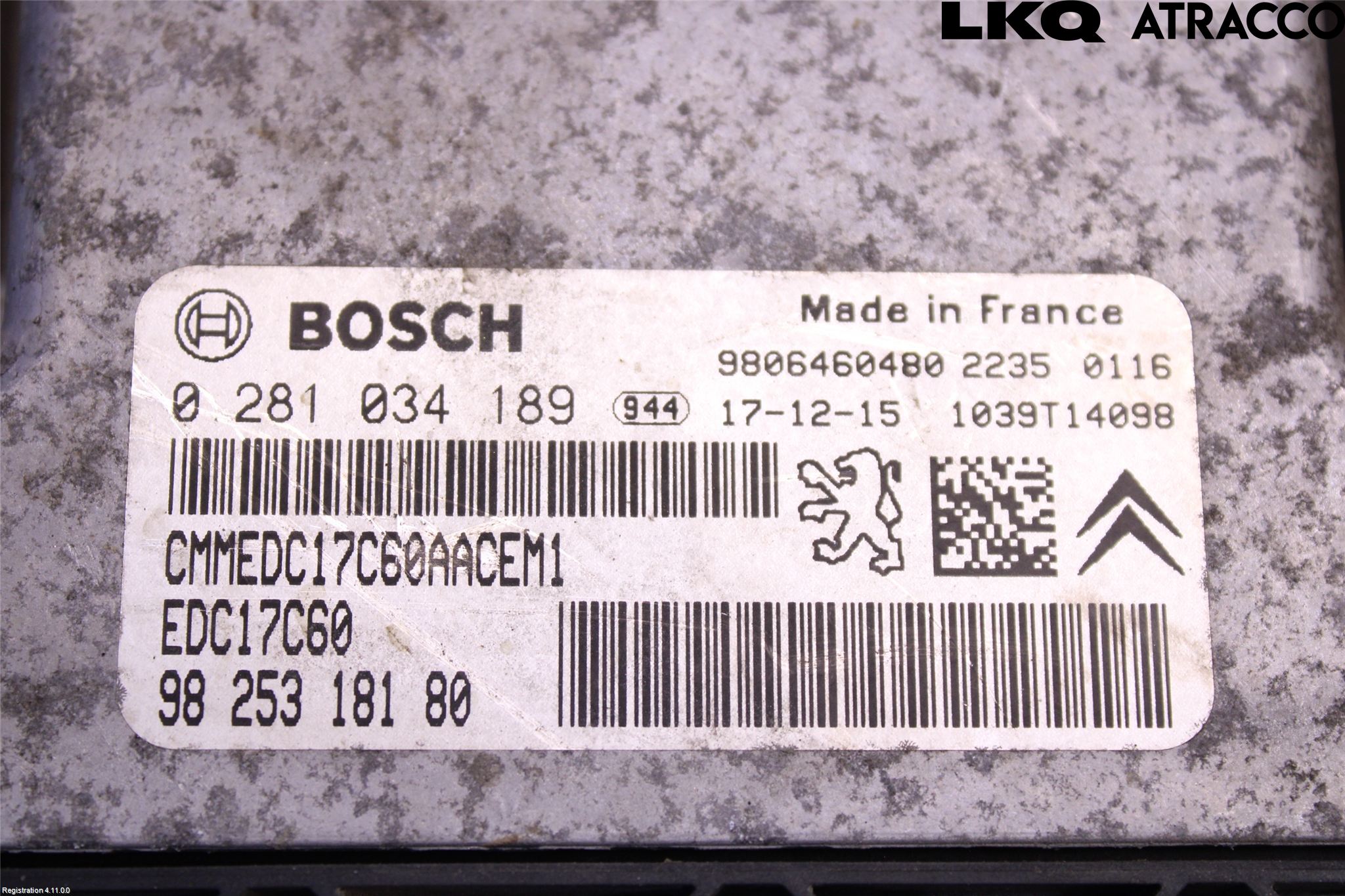 Toyota PROACE II 16- Styrenhet Inspump Diesel