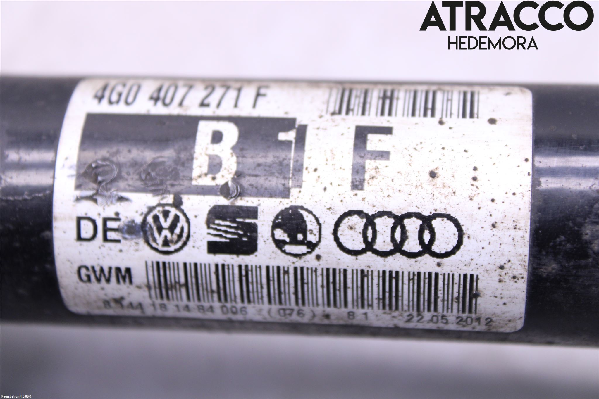 Audi A6/S6 4G 11-18 Drivaxel Fram Höger