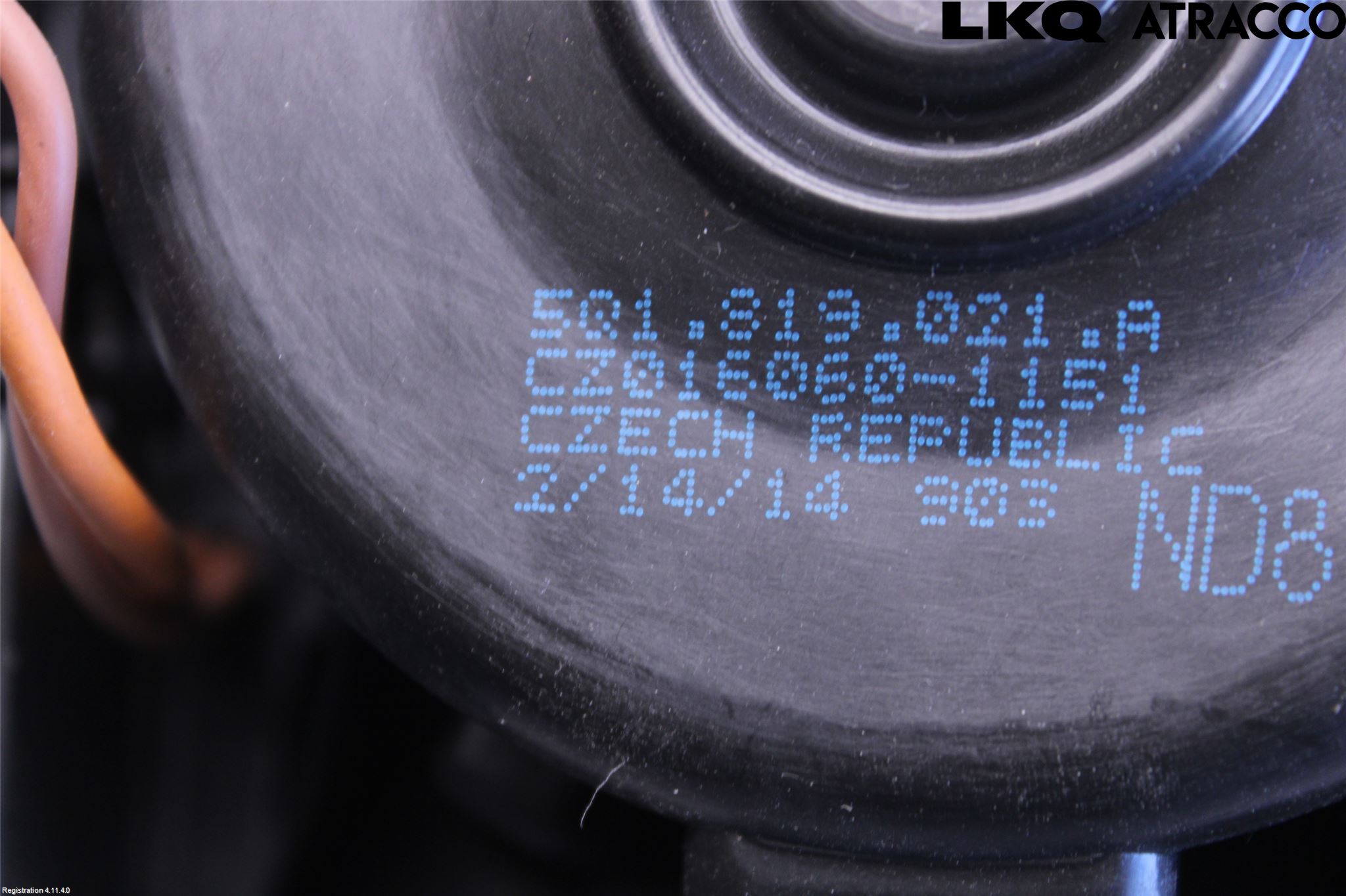 Volkswagen VW GOLF / E-GOLF VII 13-20 Ac Värmefläkt