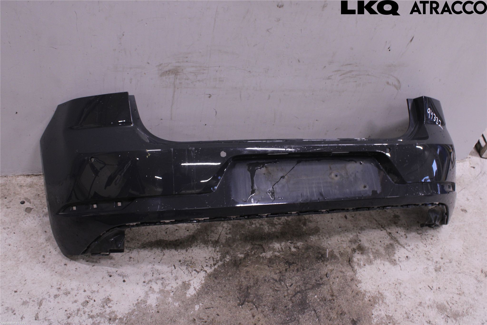 Volkswagen VW GOLF / E-GOLF VII 13-20 Stötfångarbeklädnad Bak