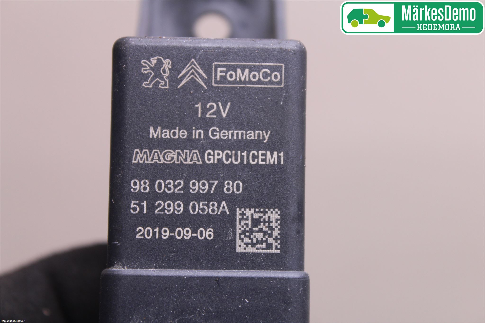 Peugeot EXPERT/E-EXPERT 17- Relä Glödning Diesel