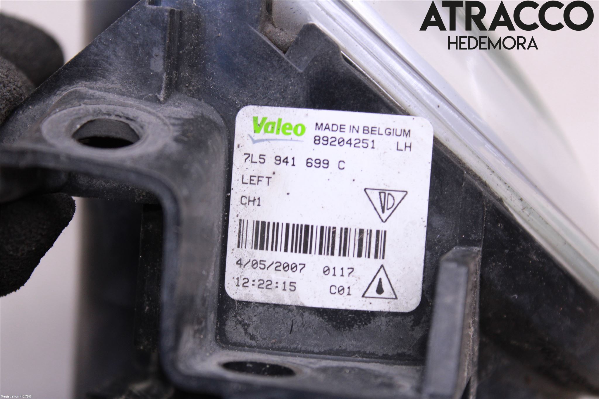 Porsche CAYENNE 03- Dimljus-Varselljus Fram