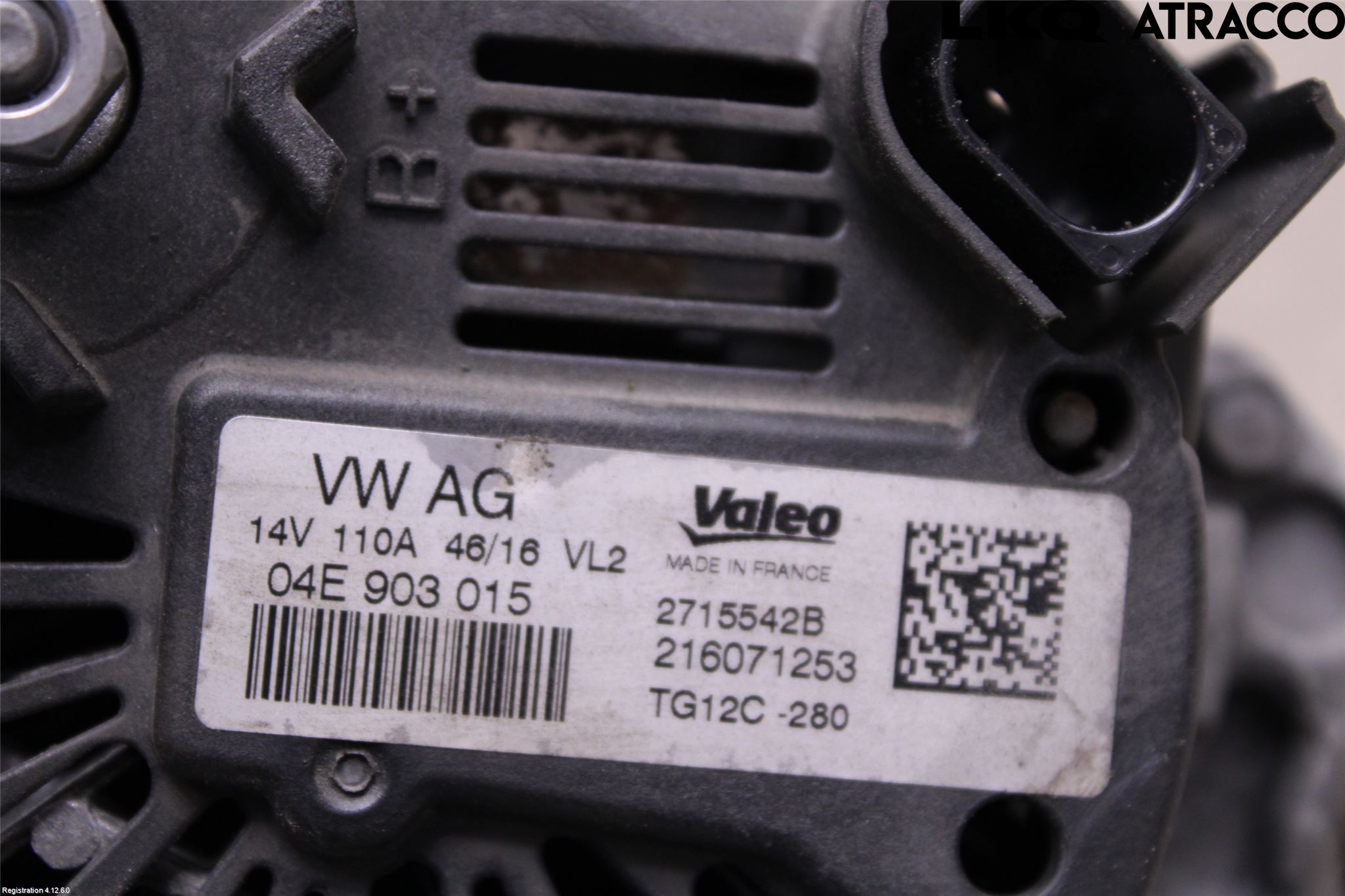 Skoda RAPID Generator