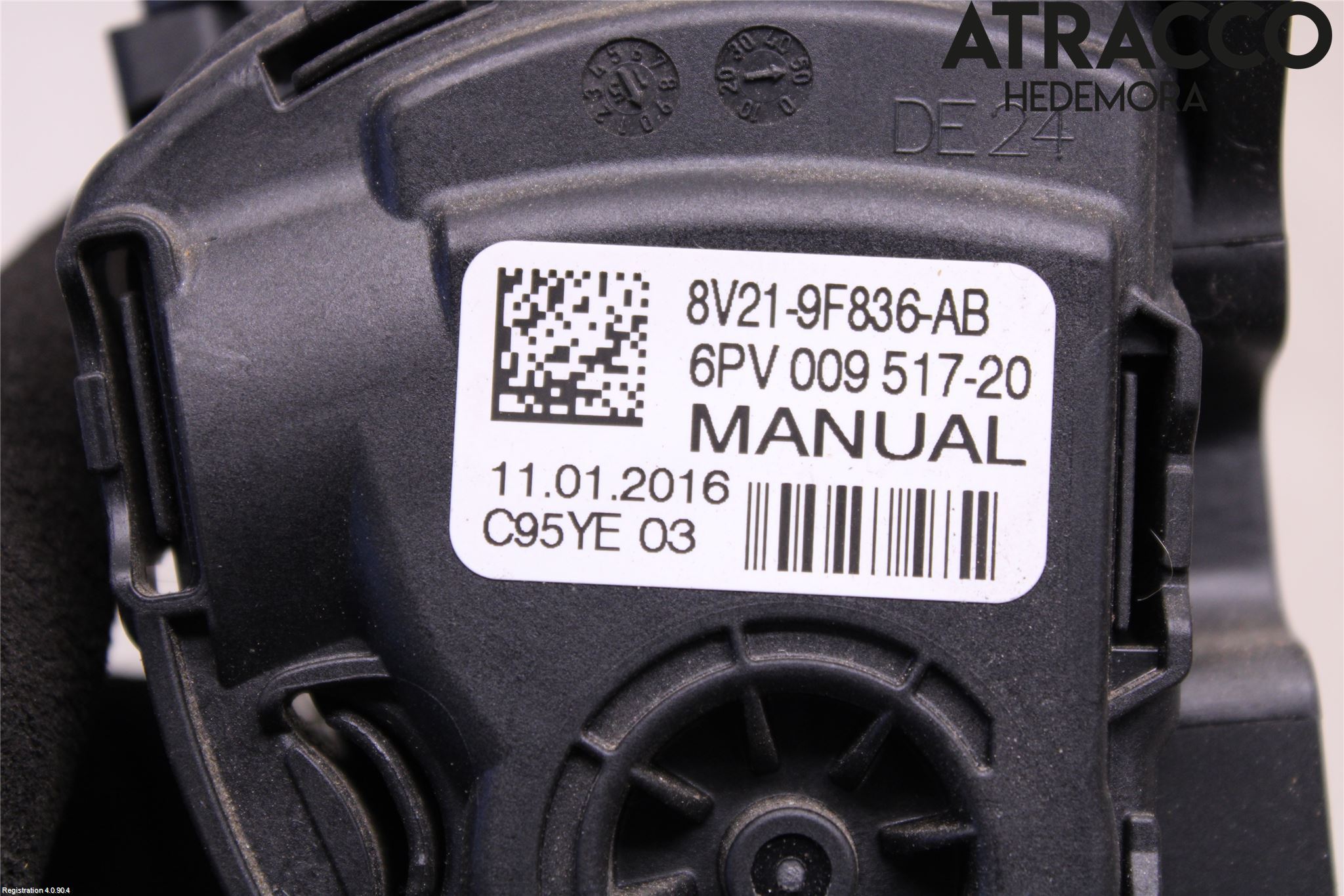 Ford FIESTA 13-17 Gaspedal